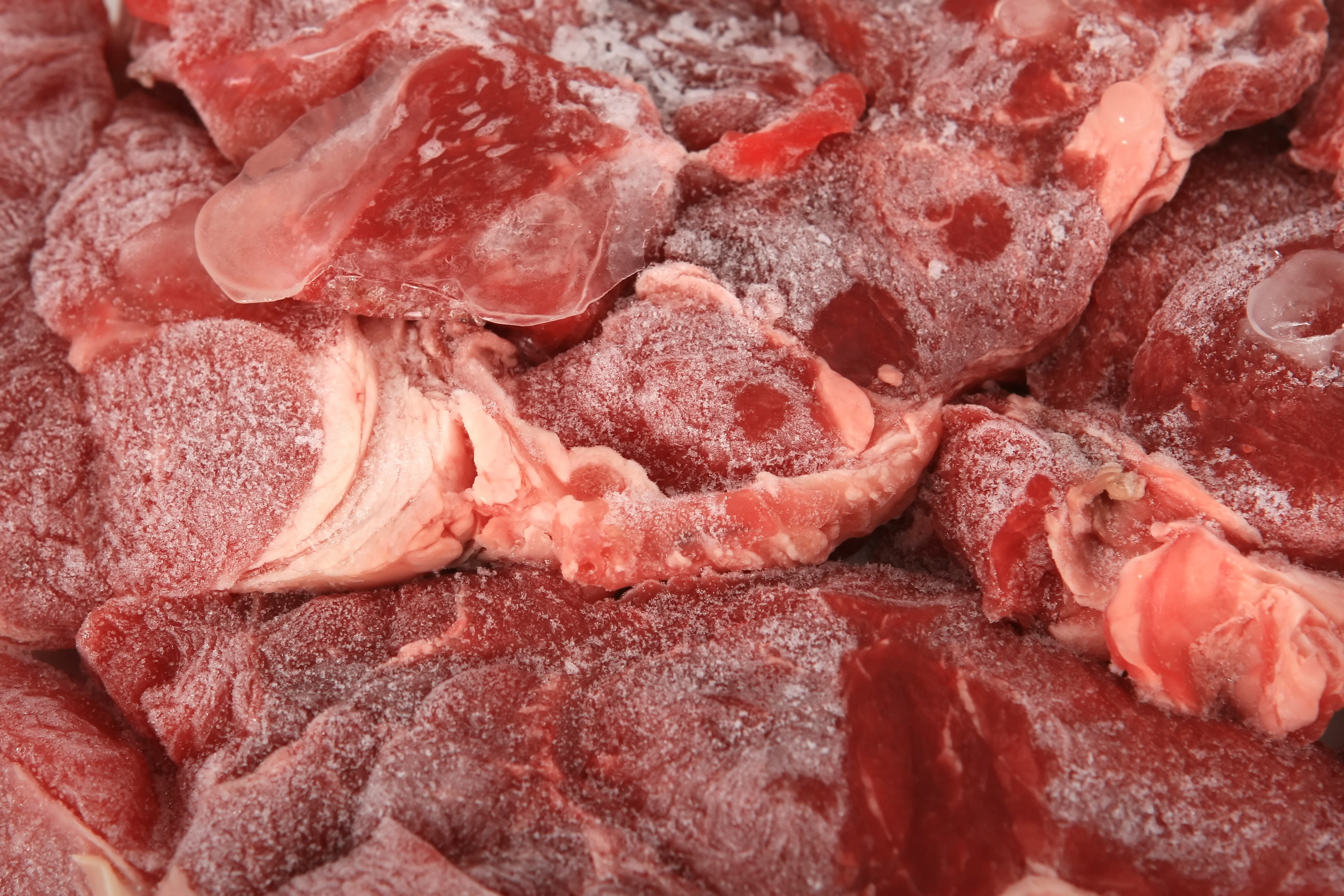 red, ham, health, diet, lamb, retail, for sale, supermarket, fry, grilling, food and drink, cookery, rib, raw, eye, dieting, meat, slice, good, loss, 2K, HD Wallpaper