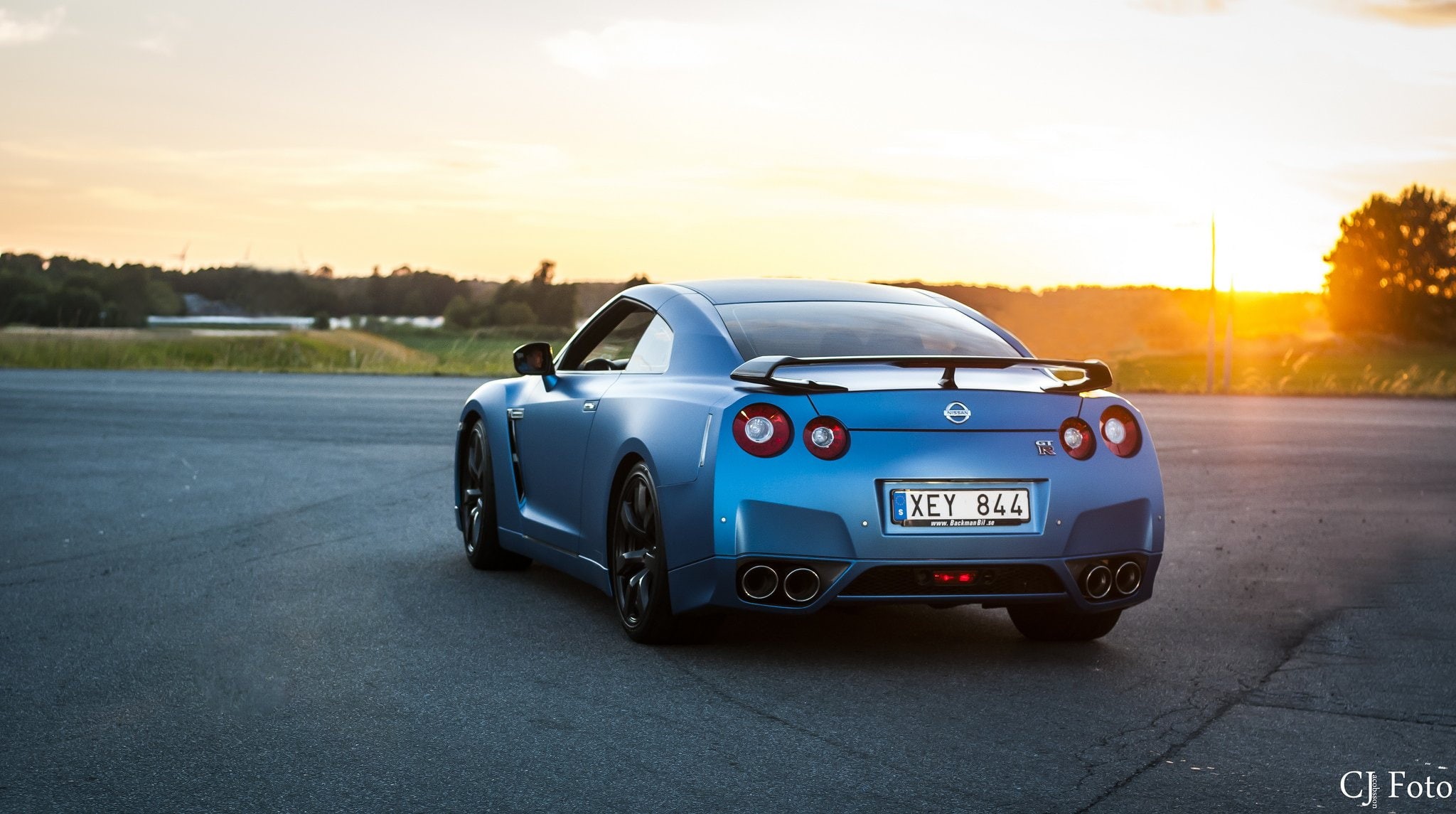 1080P, blue, nissan, supercar, tuning, gt r, cars, blu, bleu, nismo, r35, japan, coupe, HD Wallpaper
