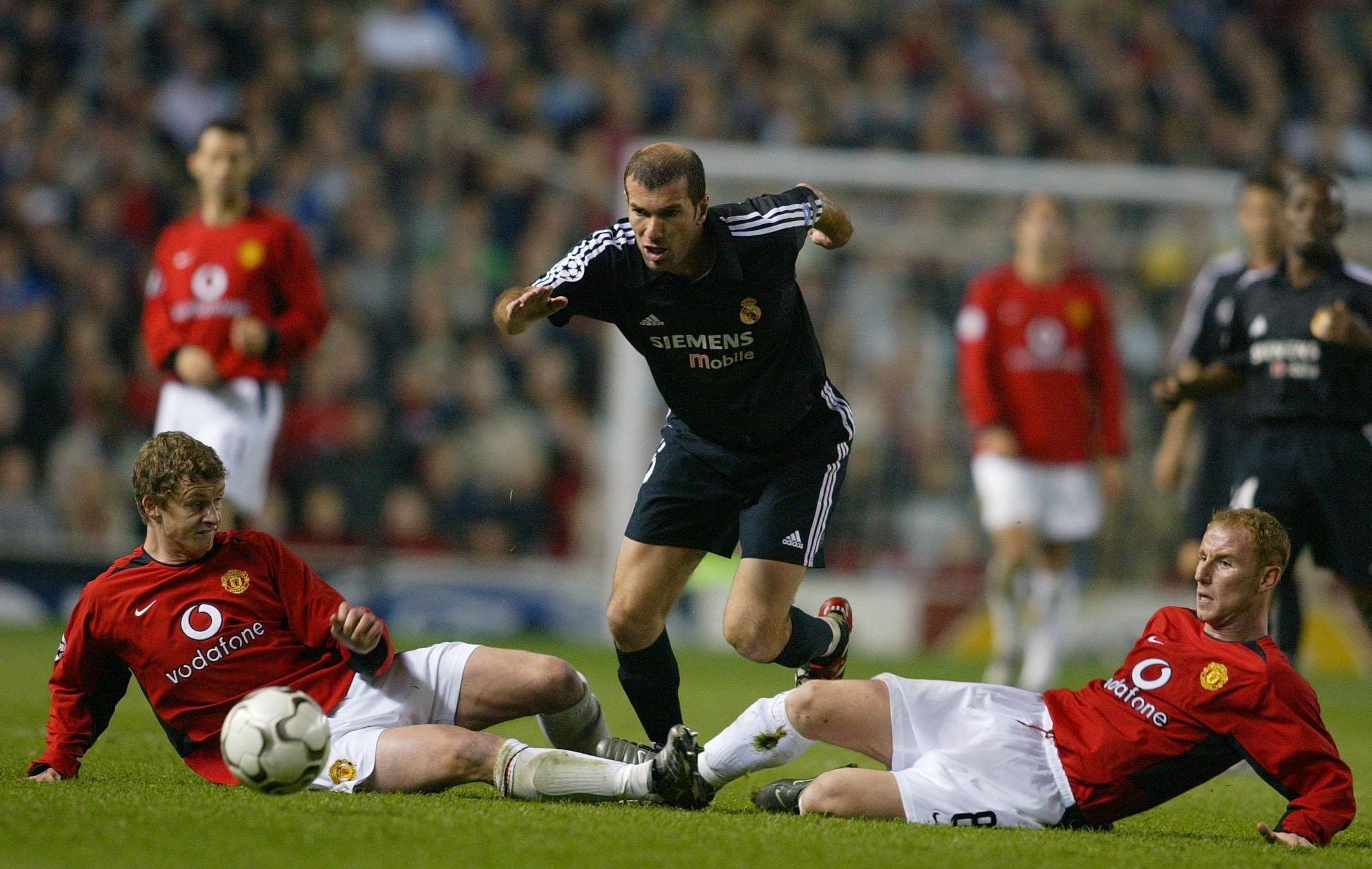 soccer, football, Zinedine, Zidane, manchester unitet, real madrid, champions league, 1080P, HD Wallpaper