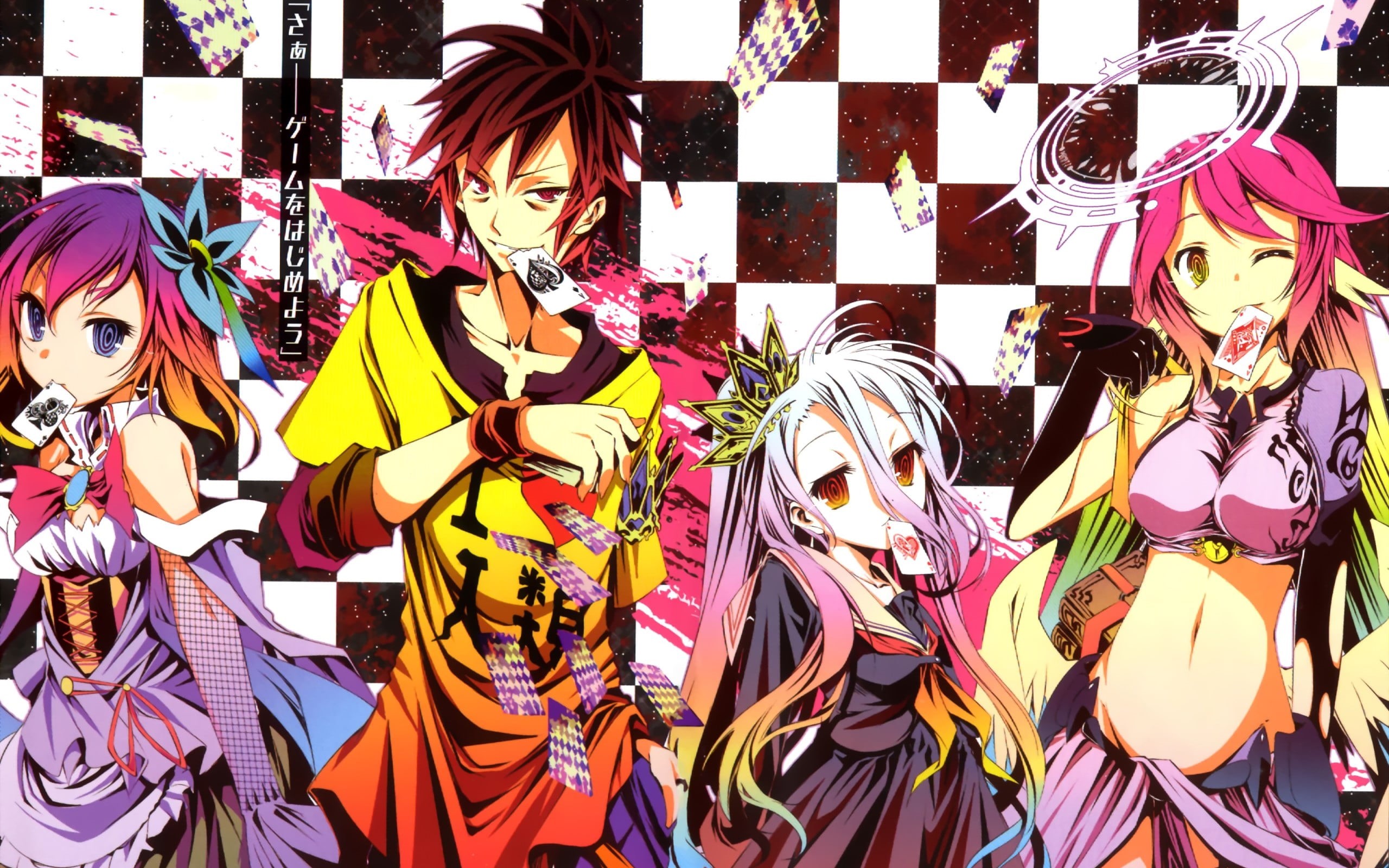 facial Expression, women, 2K, multicolored, No Game No Life, mannequin, real people, retail display, backgrounds, beauty, Jibril, illustration, HD Wallpaper