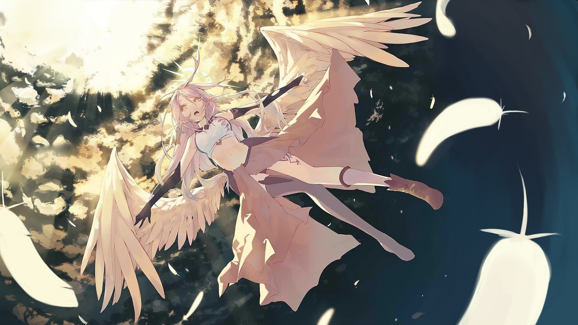 anime, Jibril, 1080P, No Game No Life, HD Wallpaper