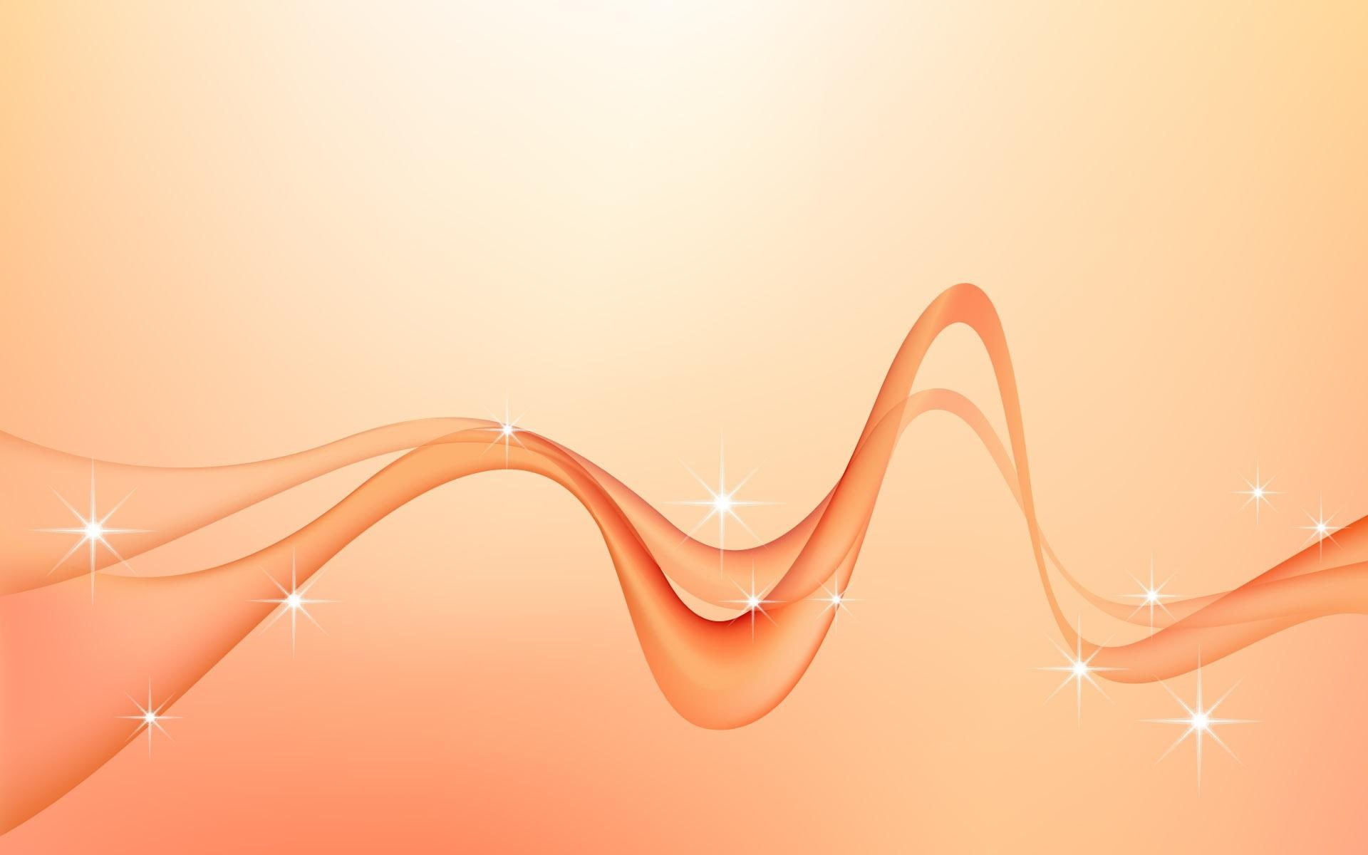 abstract, sparkle, sparkling, glittering, 1920x1200, wave, dots, peach, 1080P, poster, HD Wallpaper