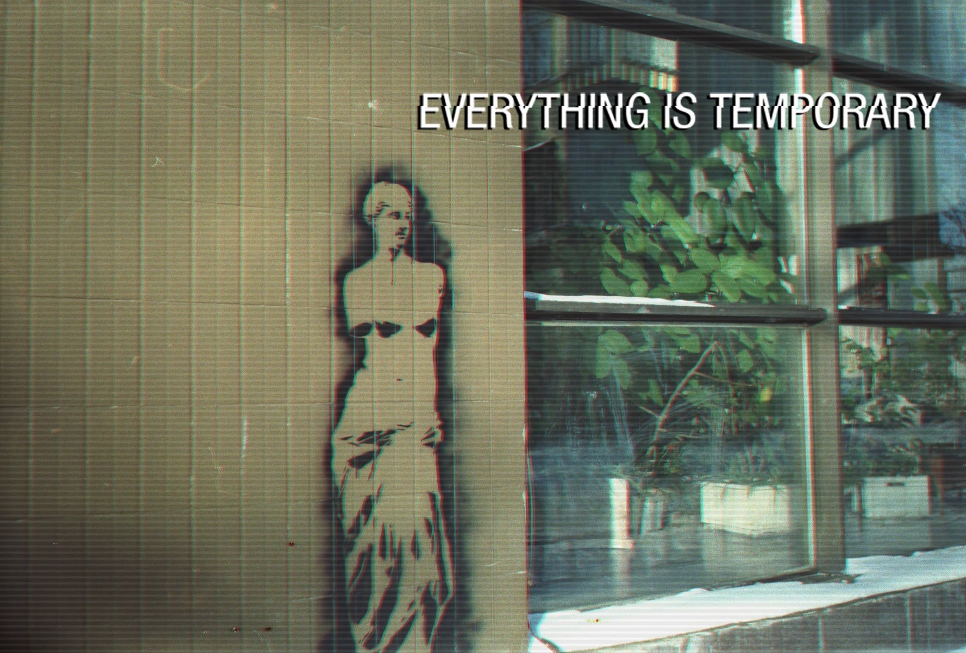 representation, 1080P, male likeness, indoors, So Deep, vintage, art and craft, window, text, transparent, no people, vaporwave, capital letter, day, communication, HD Wallpaper