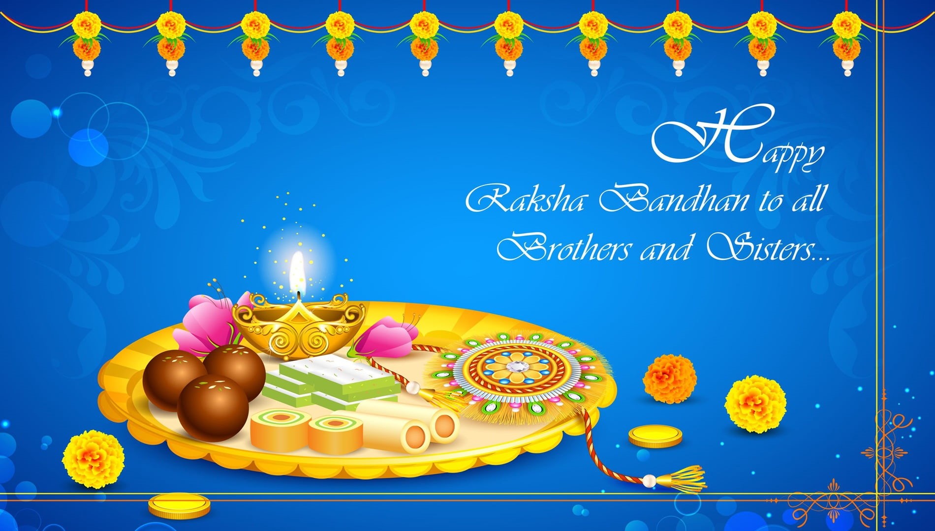 celebration, baked, happy, food, digital composite, sweet, decorated, cake, event, western script, Festivals / Holidays, raksha, 720P, fruit, communication, HD Wallpaper