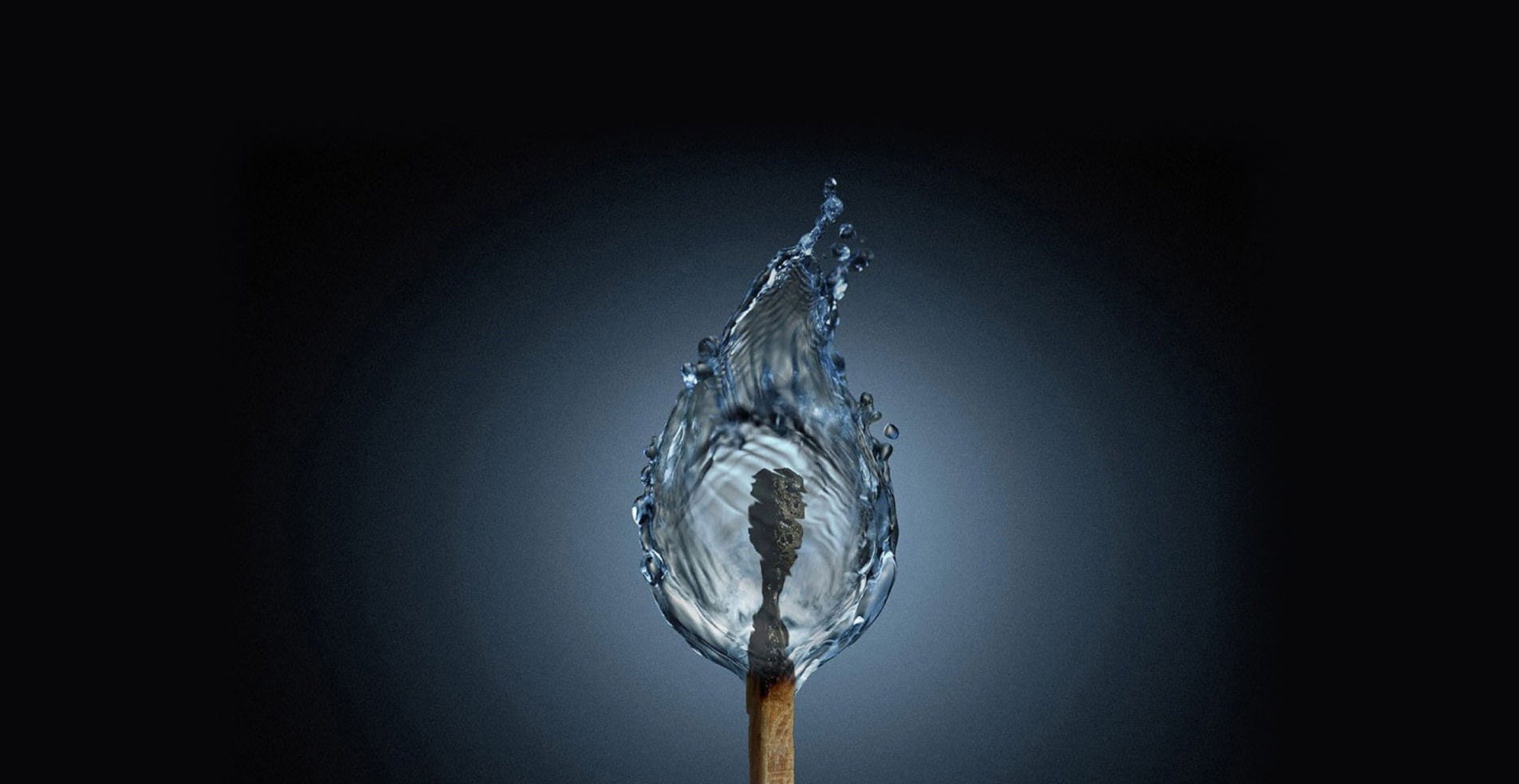 studio shot, high-speed photography, indoors, no people, blue, refreshment, drop, 720P, glass, splashing, science, freshness, close-up, nature, copy space, HD Wallpaper