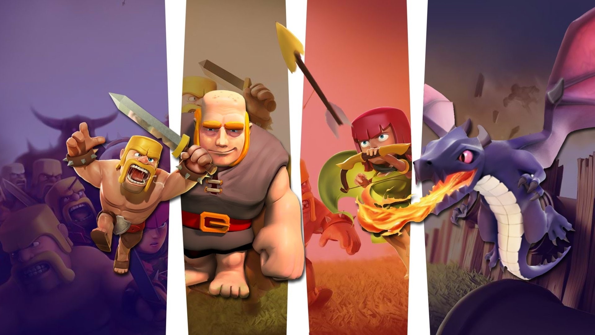 Video Game, 1080P, Clash of Clans, HD Wallpaper