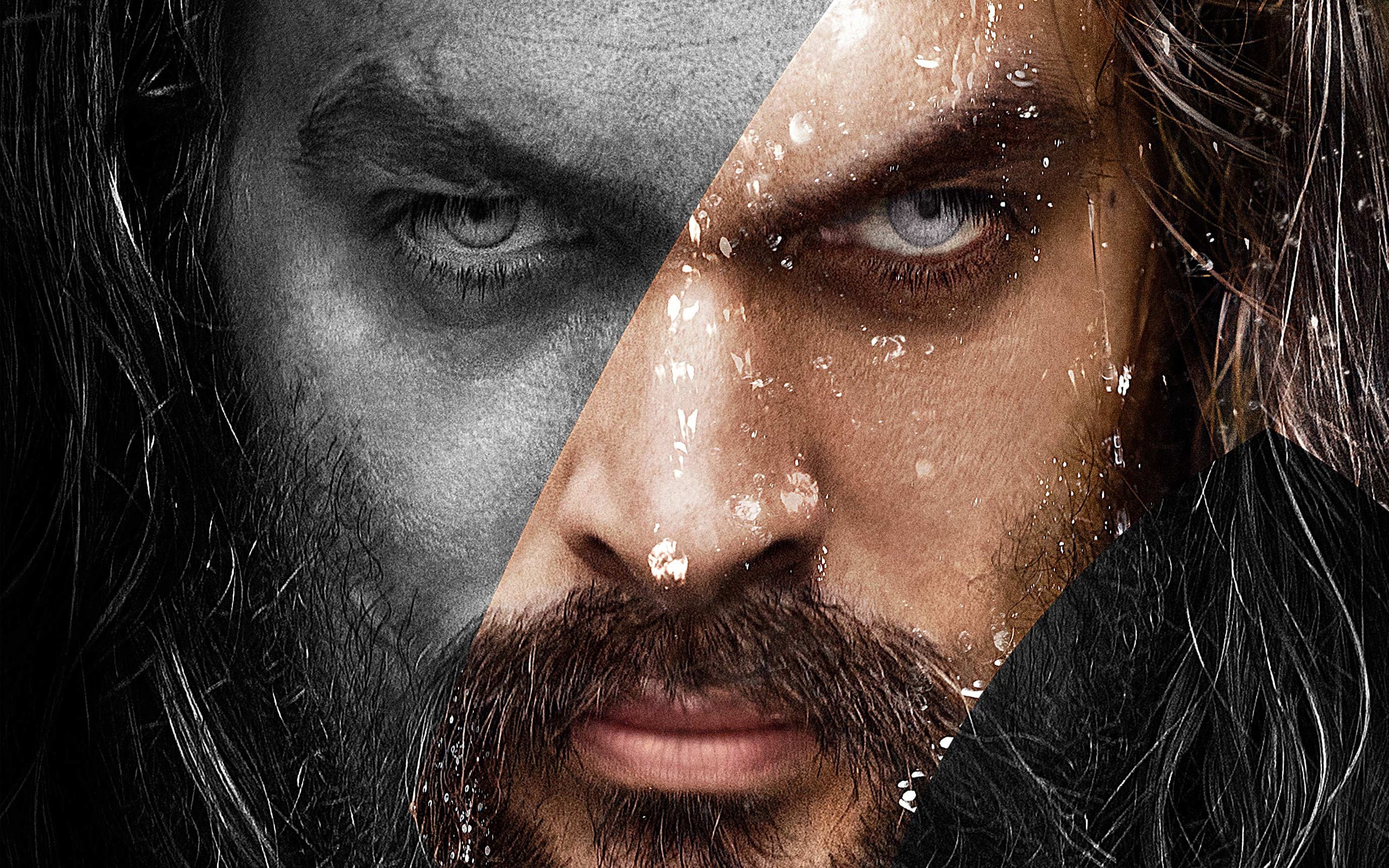 human face, social issues, League, portrait, hair, sadness, contemplation, momoa, close-up, headshot, men, adult, human hair, beard, facial hair, looking at camera, HD Wallpaper