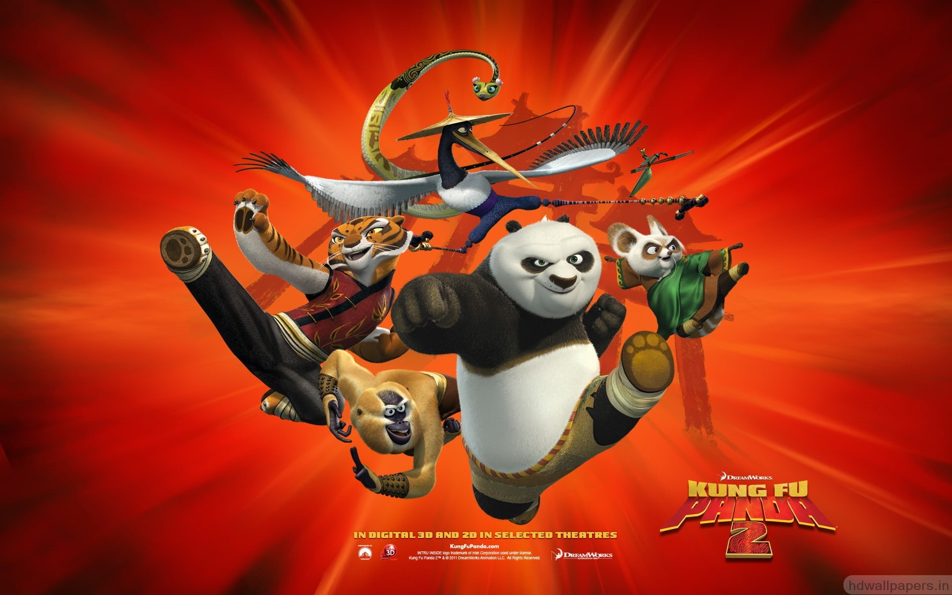 fu, kung, 1080P, 2, hd, movies, movie, panda, HD Wallpaper