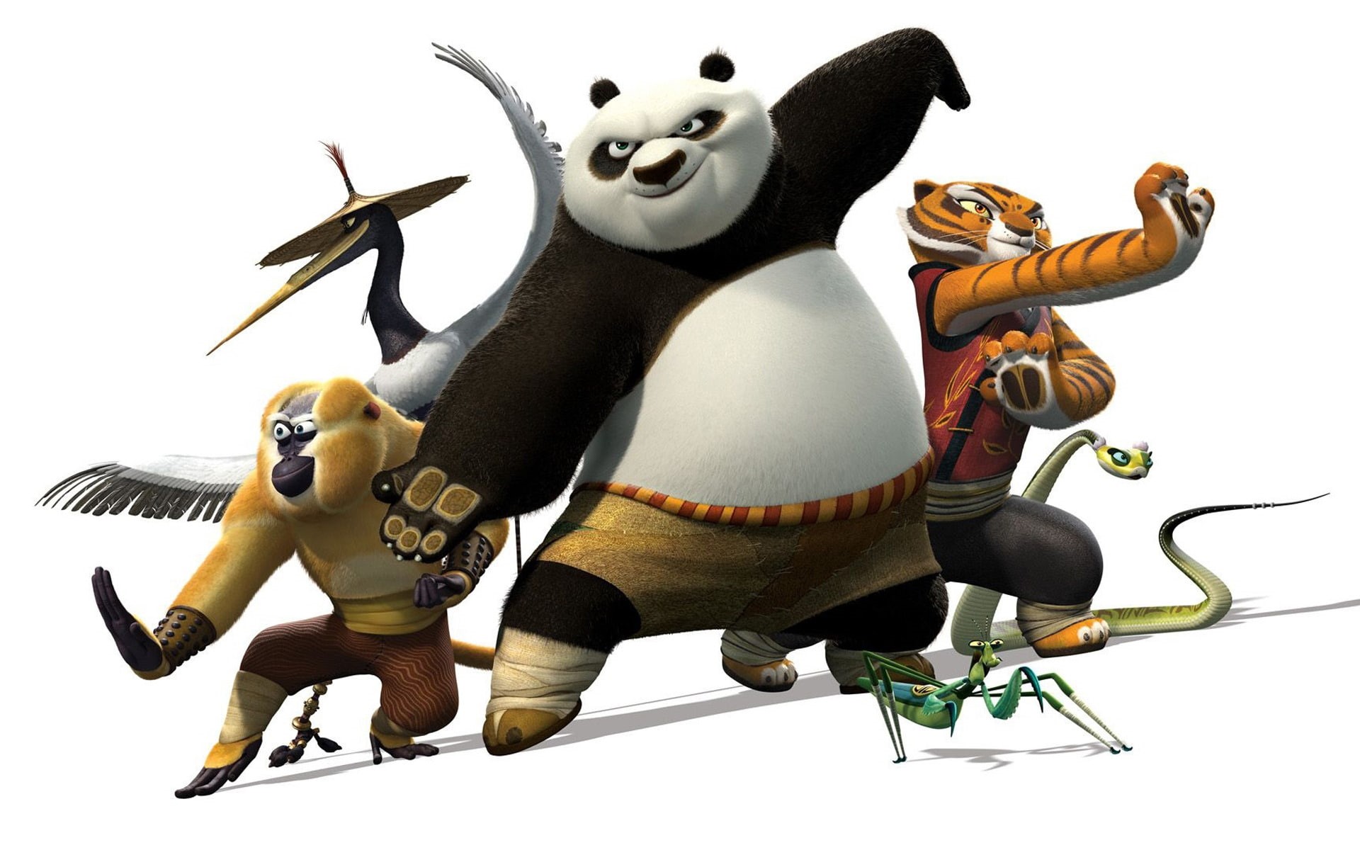 1080P, characters, fu, kung, animation, pixar, judo, panda, comedy, HD Wallpaper