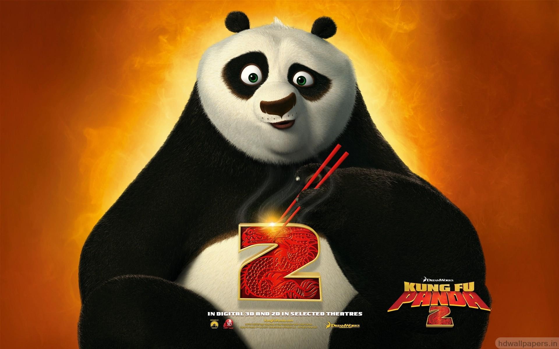 kung fu panda, 2011, panda, po, movie, kung, 1080P, fu, HD Wallpaper