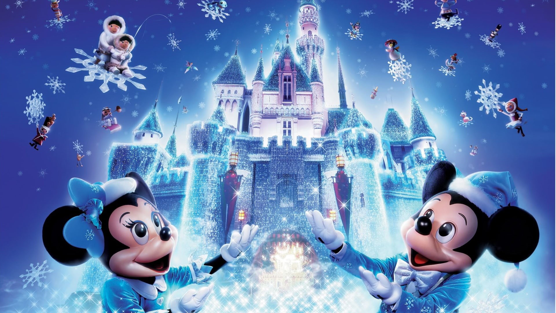 Christmas, Disney, Mouse, 1080P, Mickey, HD Wallpaper