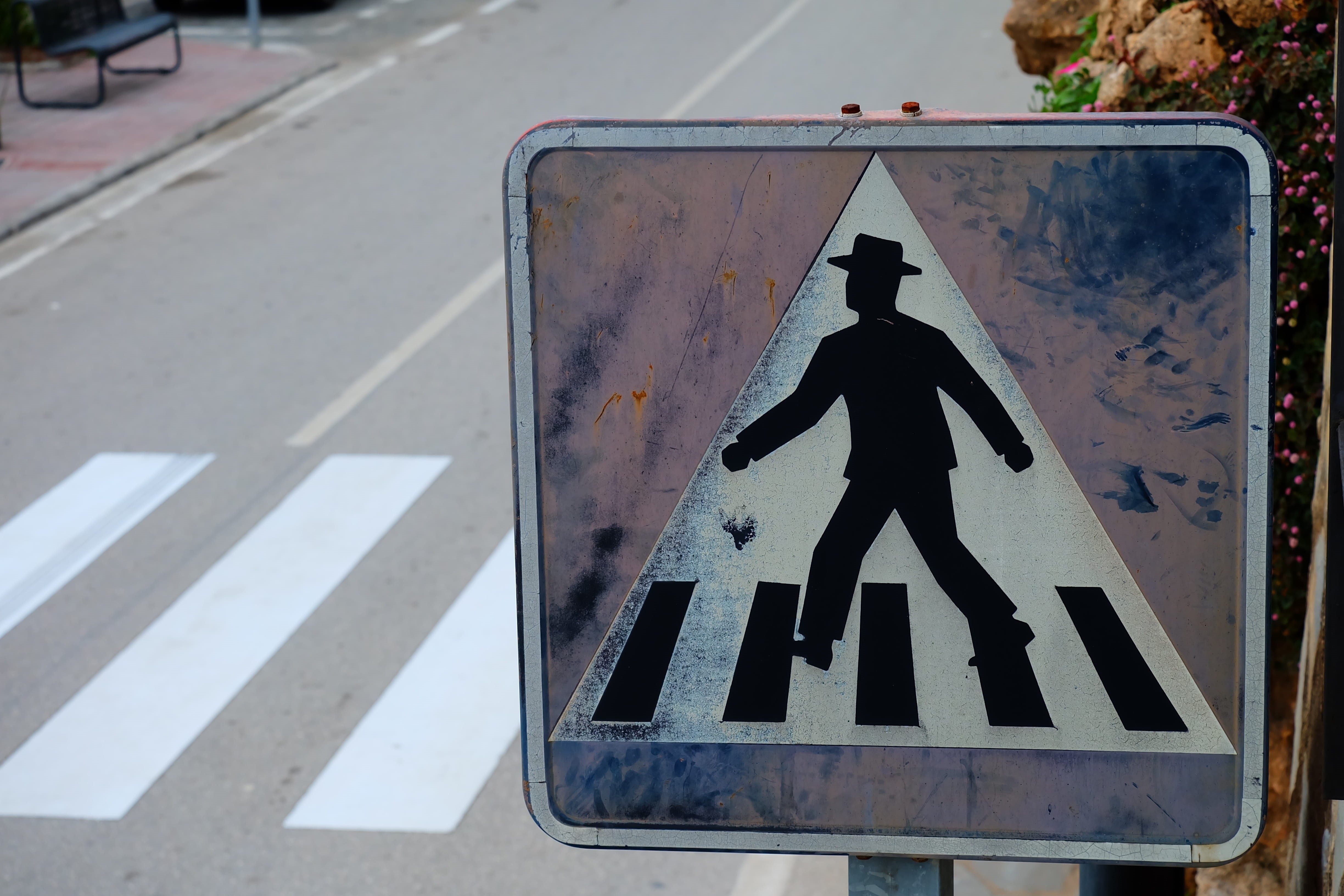 road, male likeness, person, representation, symbol, traffic, walk, walking, guidance, men, human representation, safety, sign, road sign, pedestrian, communication, HD Wallpaper