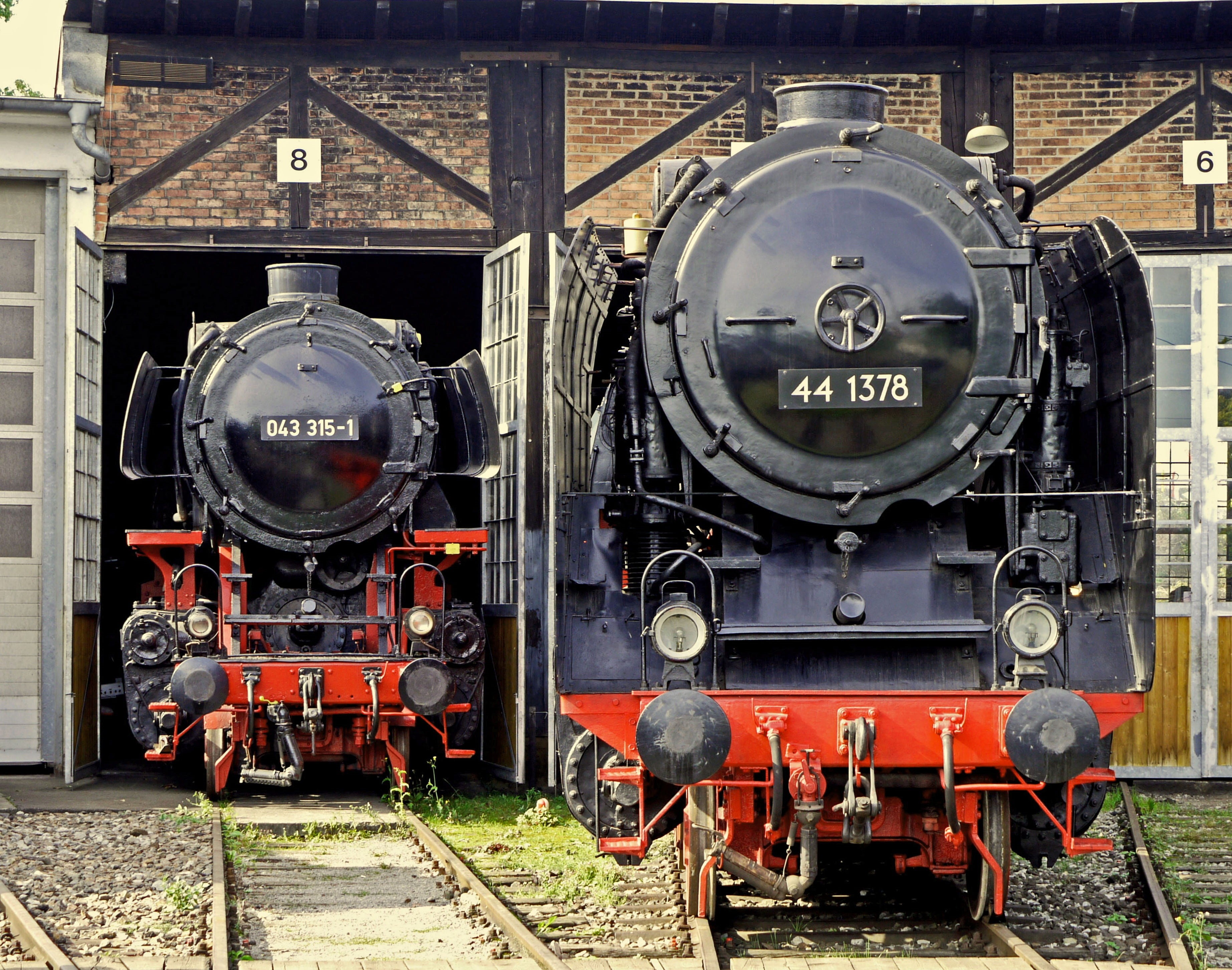 2K, apron, mode of transportation, no people, number, witte sheets, db-look, steam day, locomotive, steam locomotive, track, nostalgia, train, presentation, HD Wallpaper