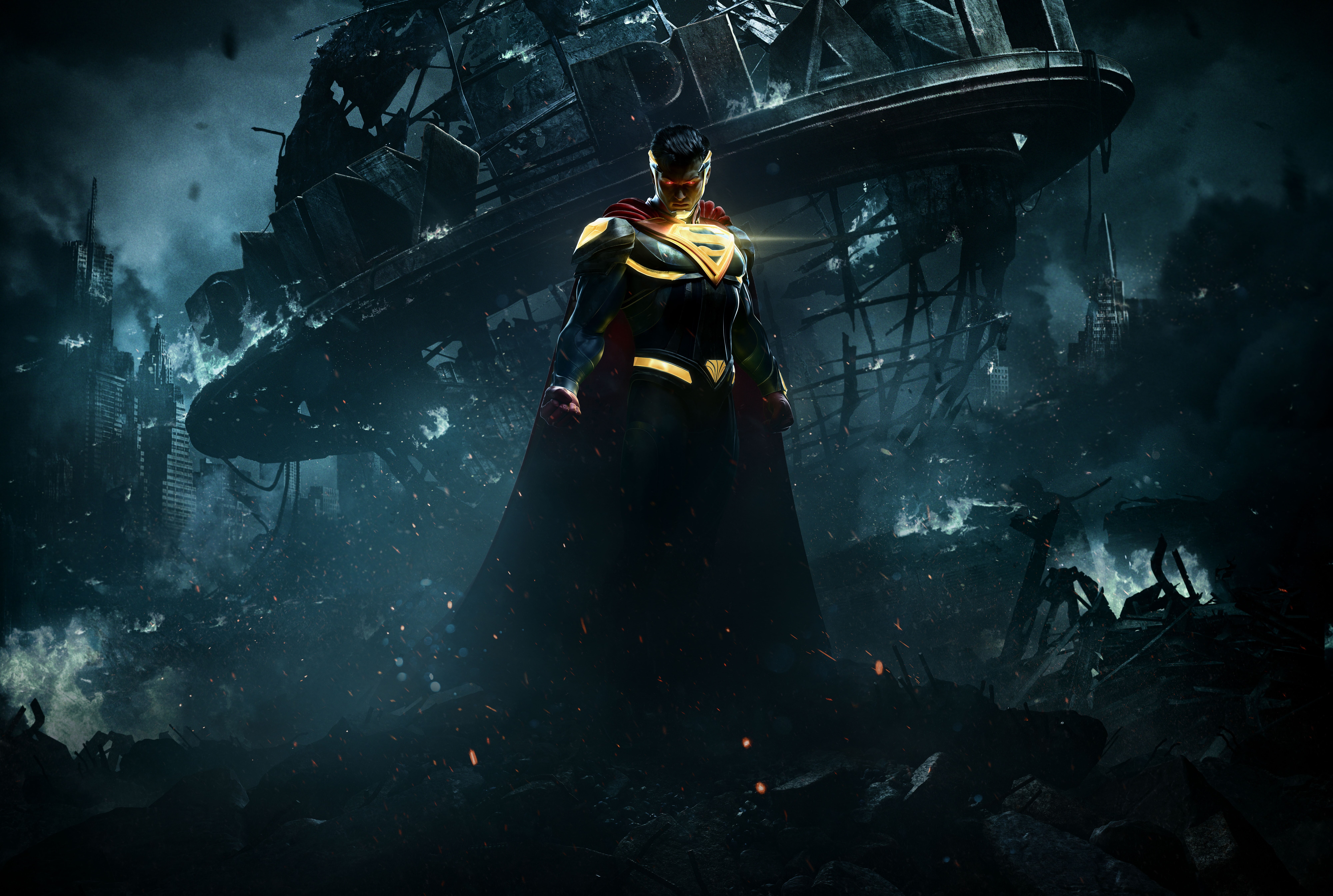8K, Superman, Injustice 2, HD Wallpaper