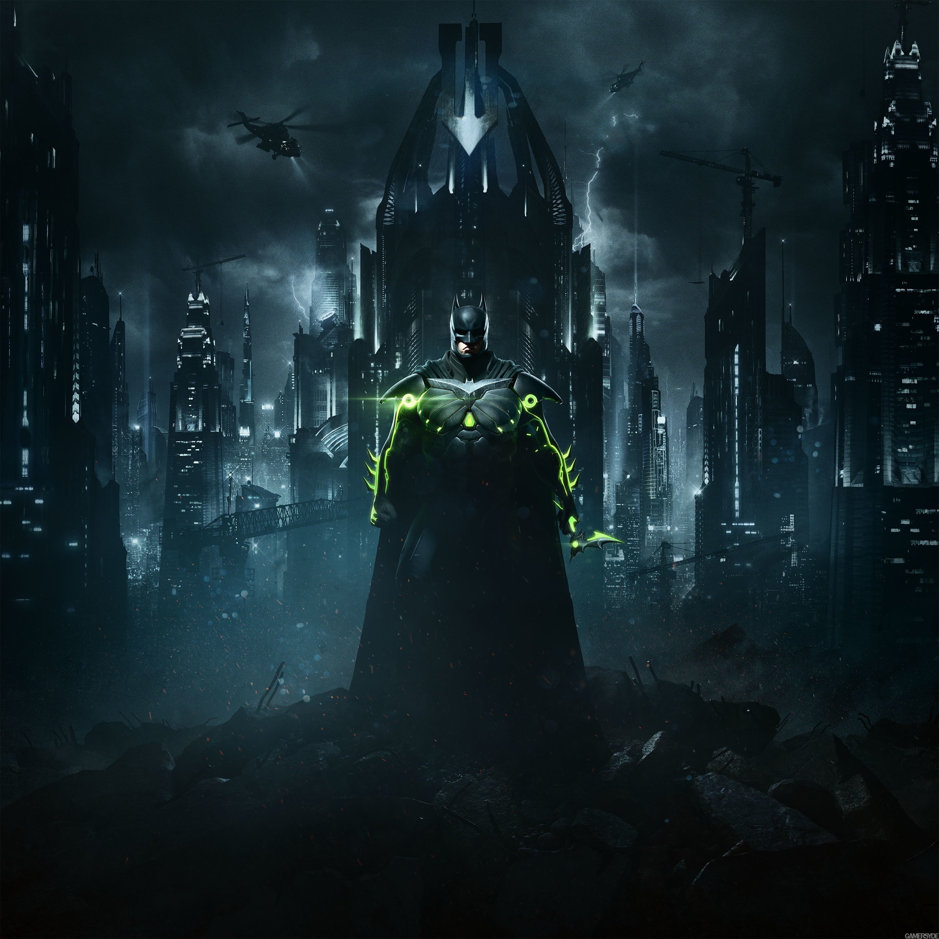 Injustice 2, Batman, 2K, Phone HD Wallpaper