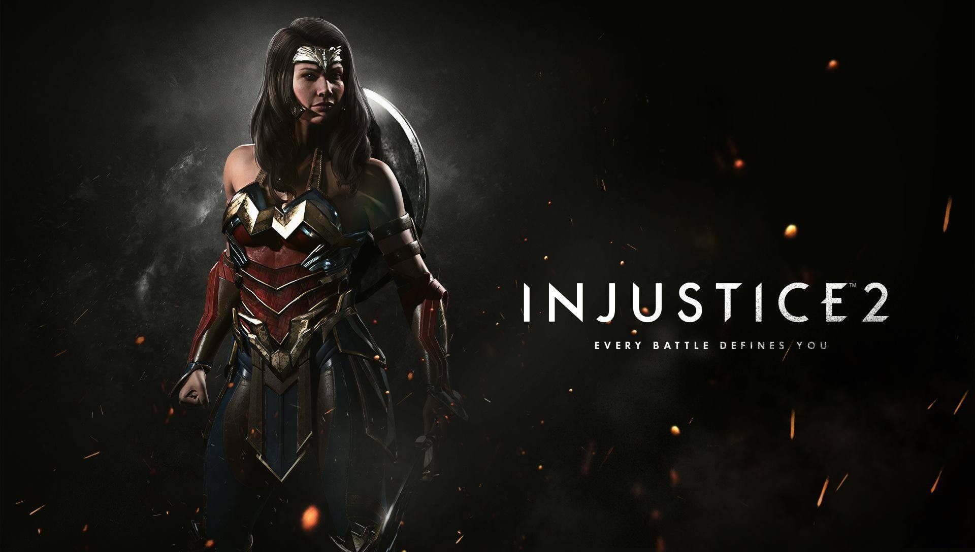 1080P, Wonder Woman, Injustice 2, HD Wallpaper