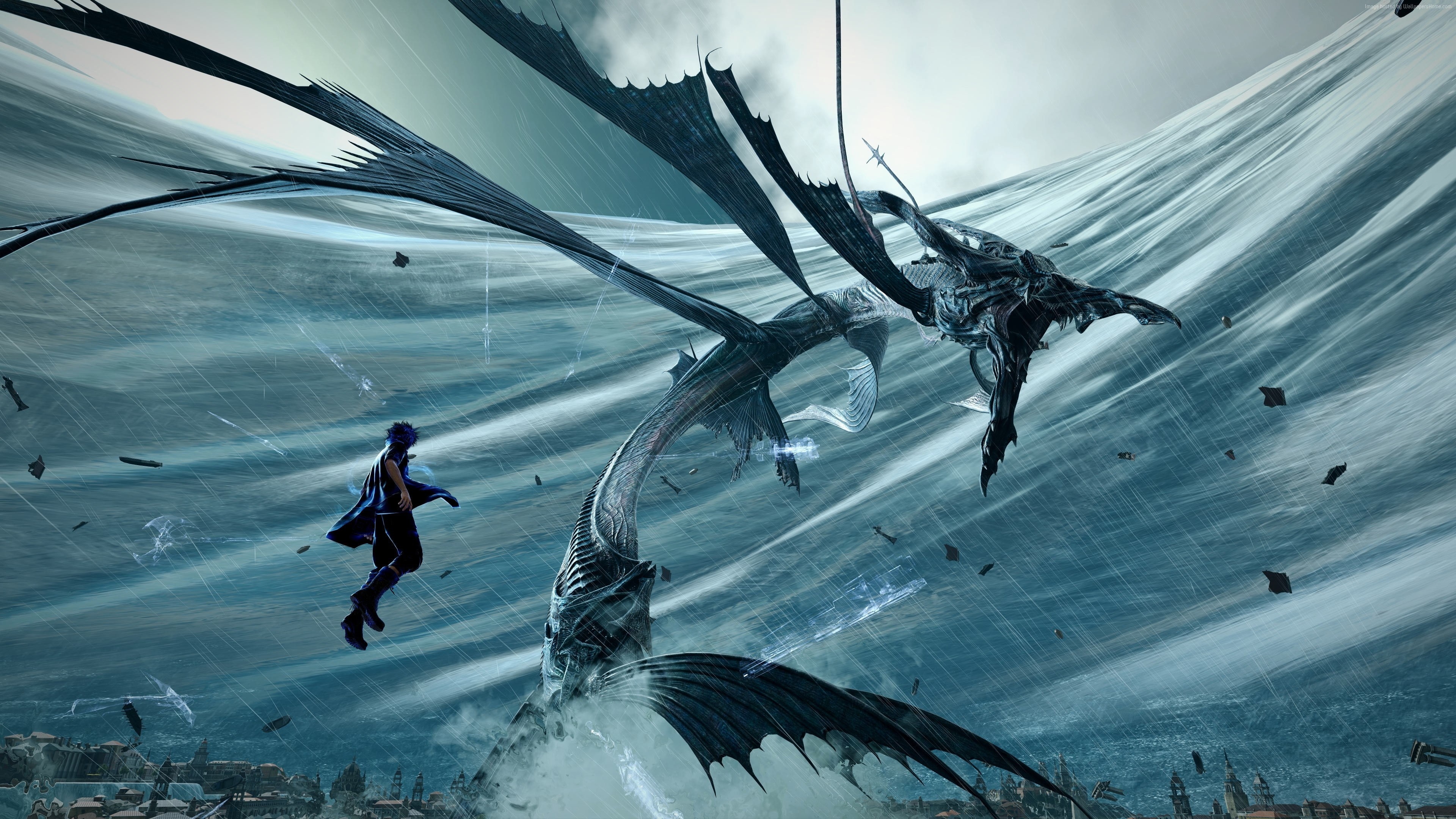 screenshot, 4K, Final Fantasy XV Windows Edition, 4K, HD Wallpaper
