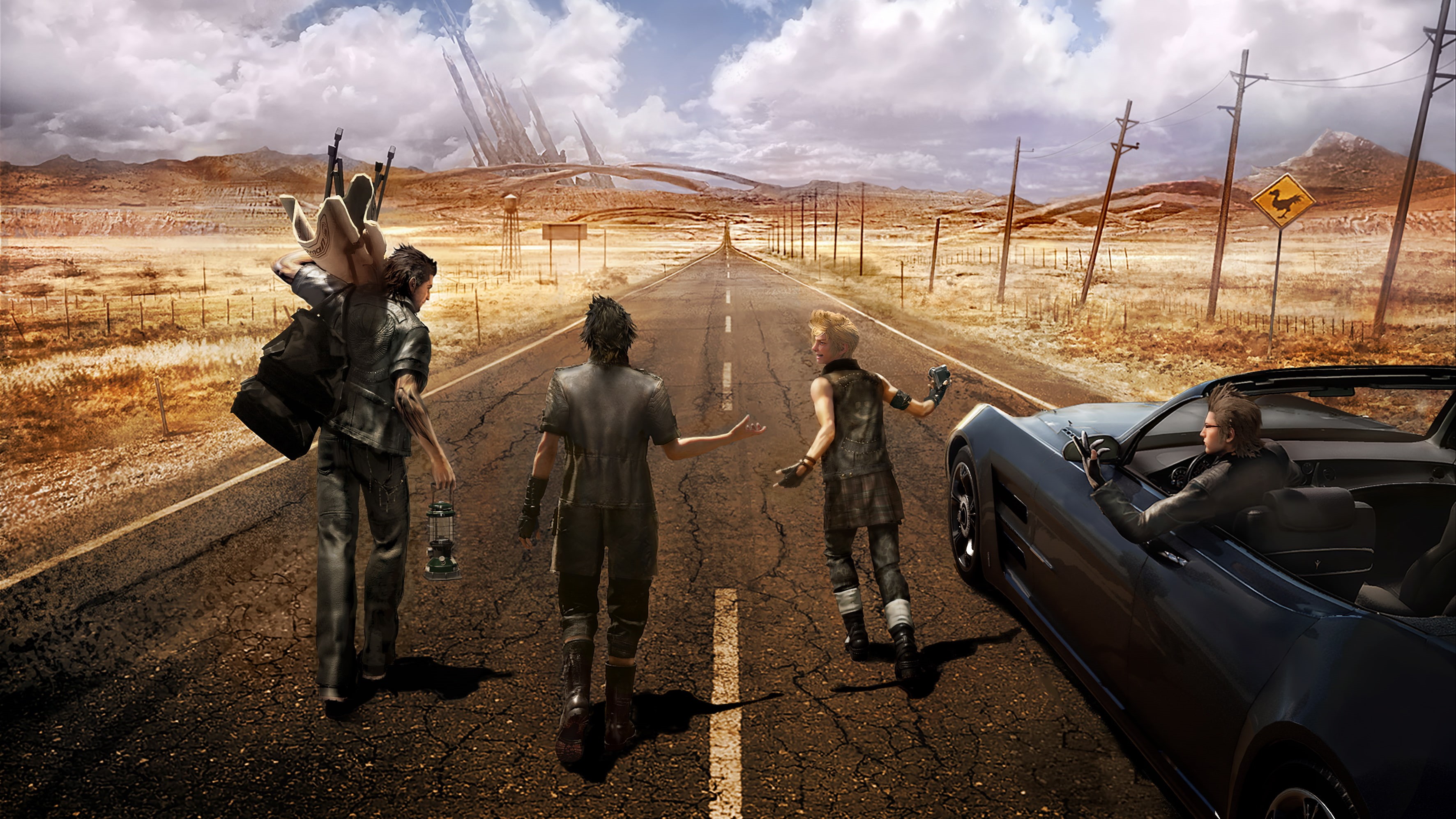 Final Fantasy XV, 2K, HD Wallpaper
