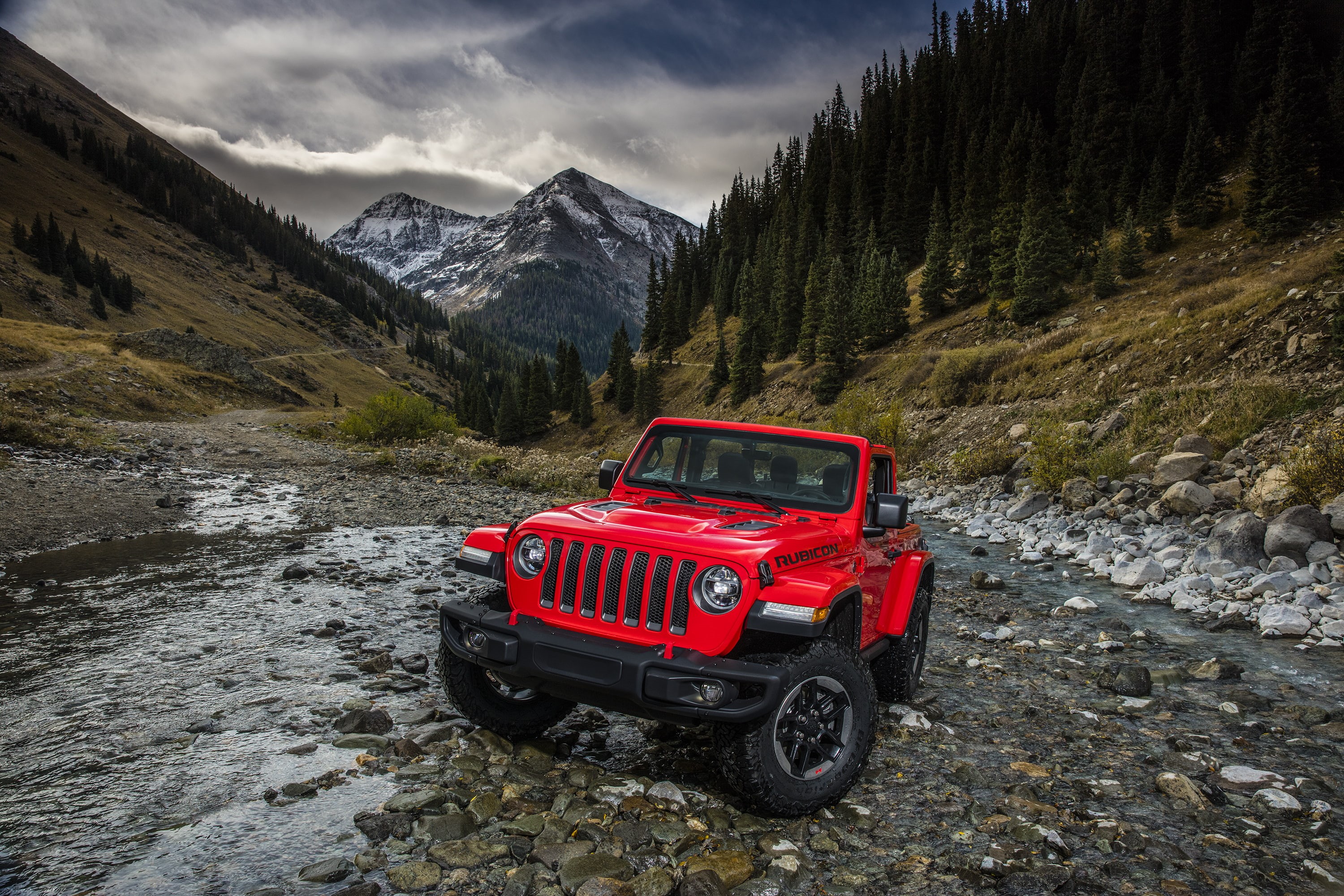 Jeep Wrangler Rubicon, 2018, 2K, HD Wallpaper