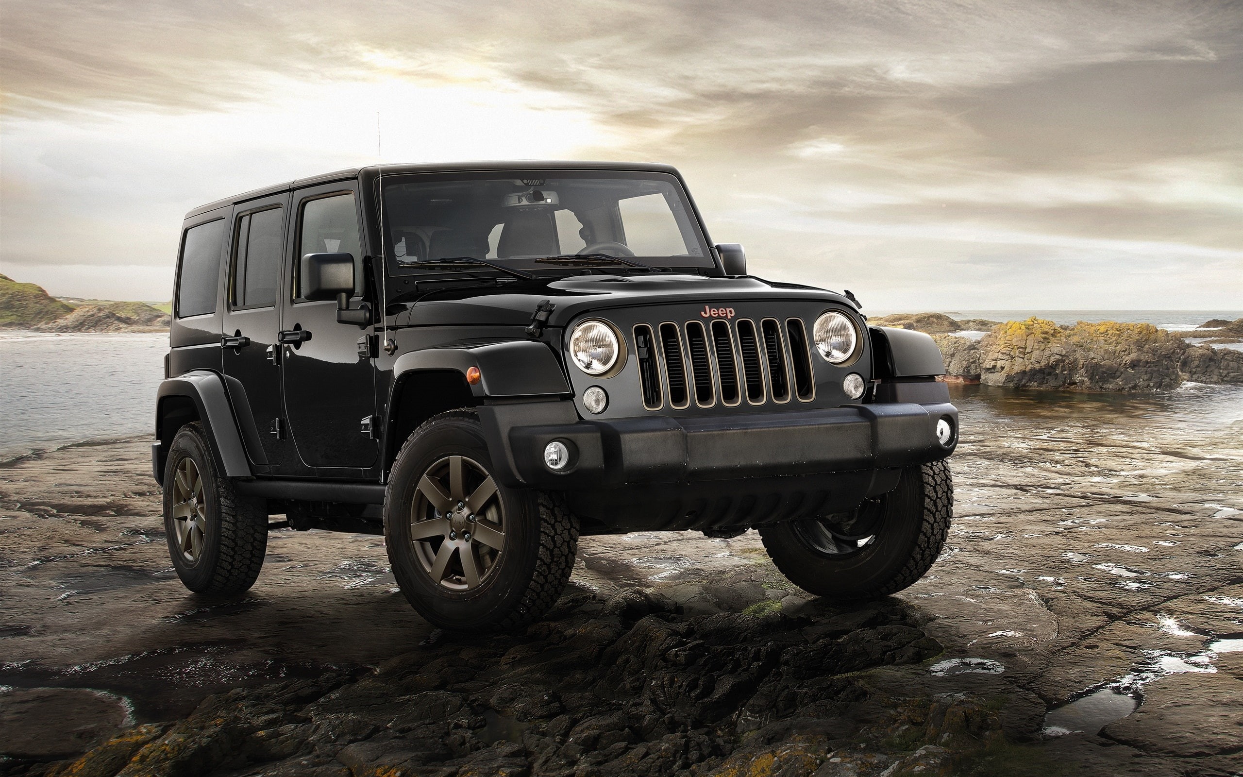 Car, 2K, Black, Jeep, Wrangler, HD Wallpaper