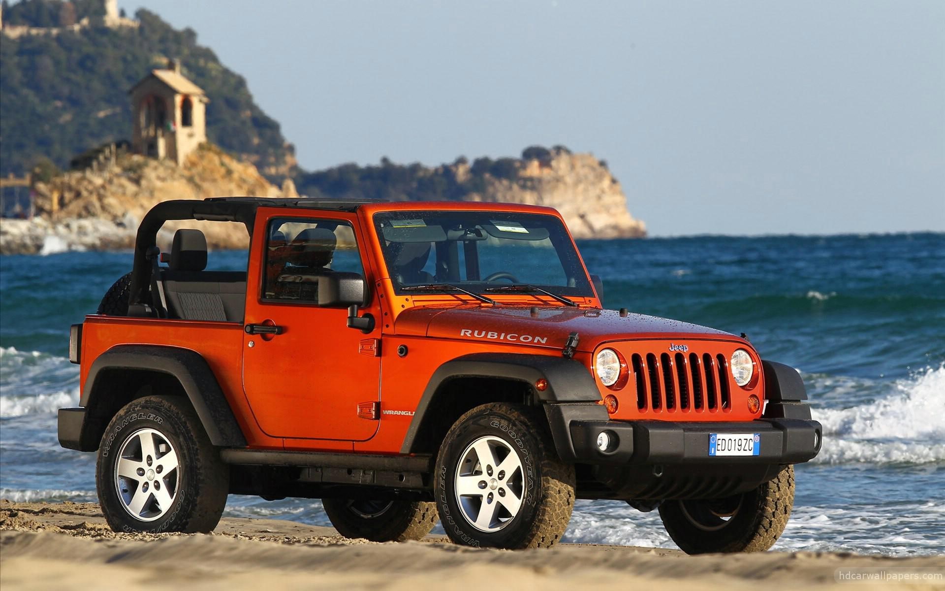 rubicon, 2012, cars, orange, wrangler, other cars, 1080P, jeep, HD Wallpaper