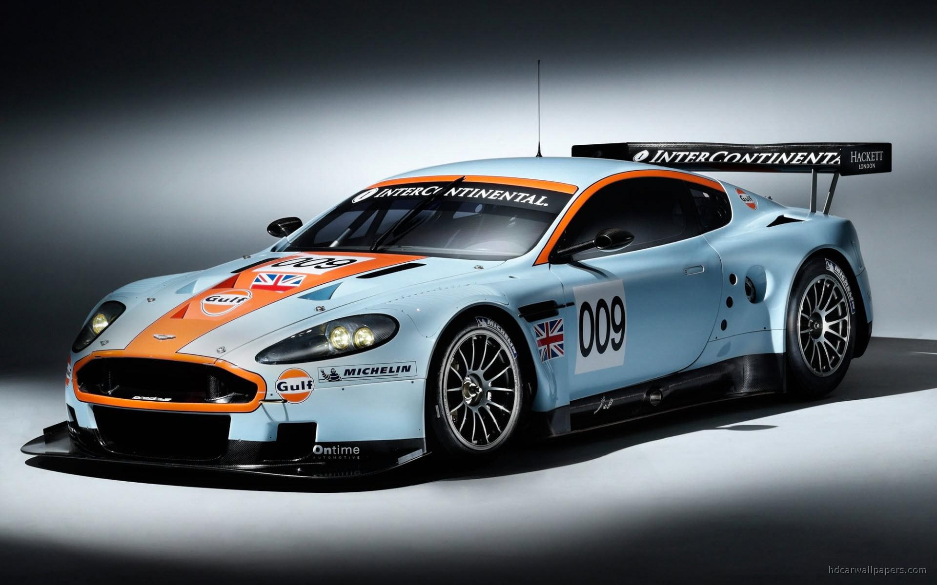 cars, 1080P, car, orange, martin, sports, aston martin, gulf, 2008, aston, white, HD Wallpaper