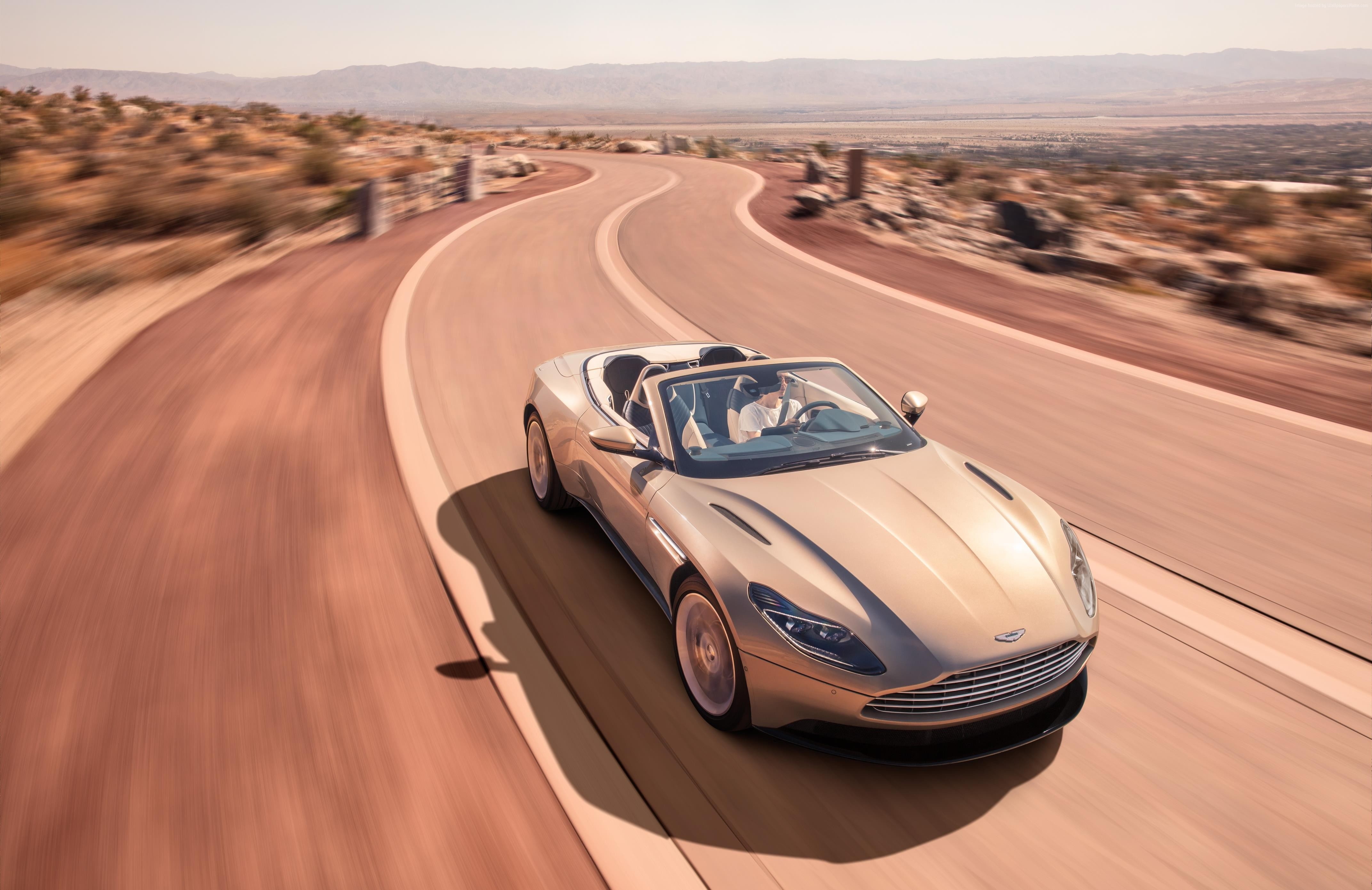2018 Cars, 4K, 4K, Aston Martin DB11 Volante, HD Wallpaper