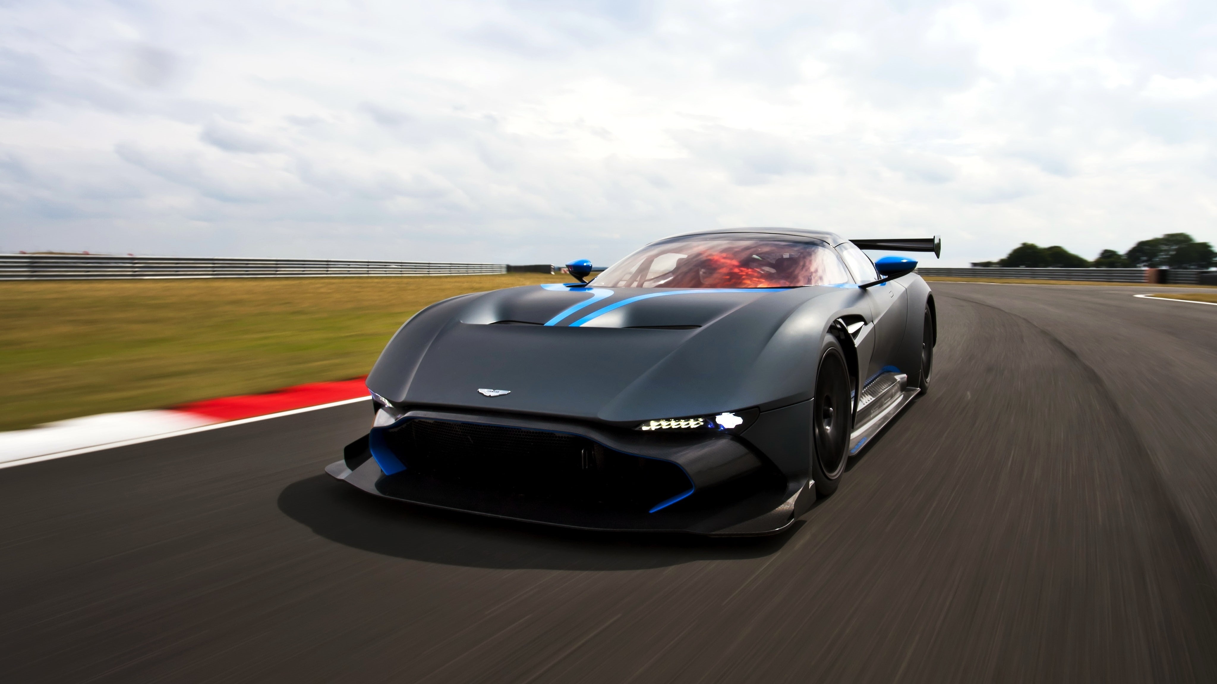 martin, the volcano, an Aston Martin, car, aston, 4K, black, racing, In 2015, Vulcan, Aston Martin, HD Wallpaper