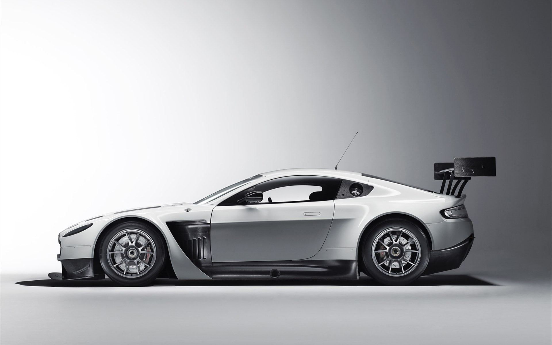 vantage, aston martin vantage gt3, side view, side, martin, 1080P, gt, view, car, aston, HD Wallpaper