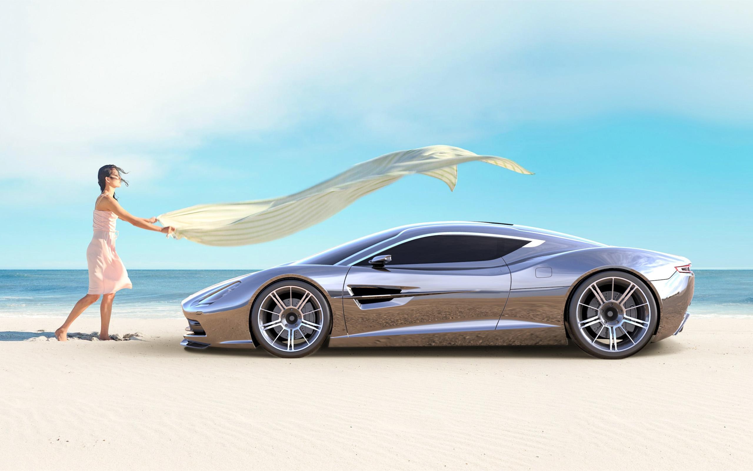 s, 2K, aston martin, cars, martin, luxury, tank, samir, car, dress, grey, aston, concept, women, dbc, 2013, sadikhov, HD Wallpaper