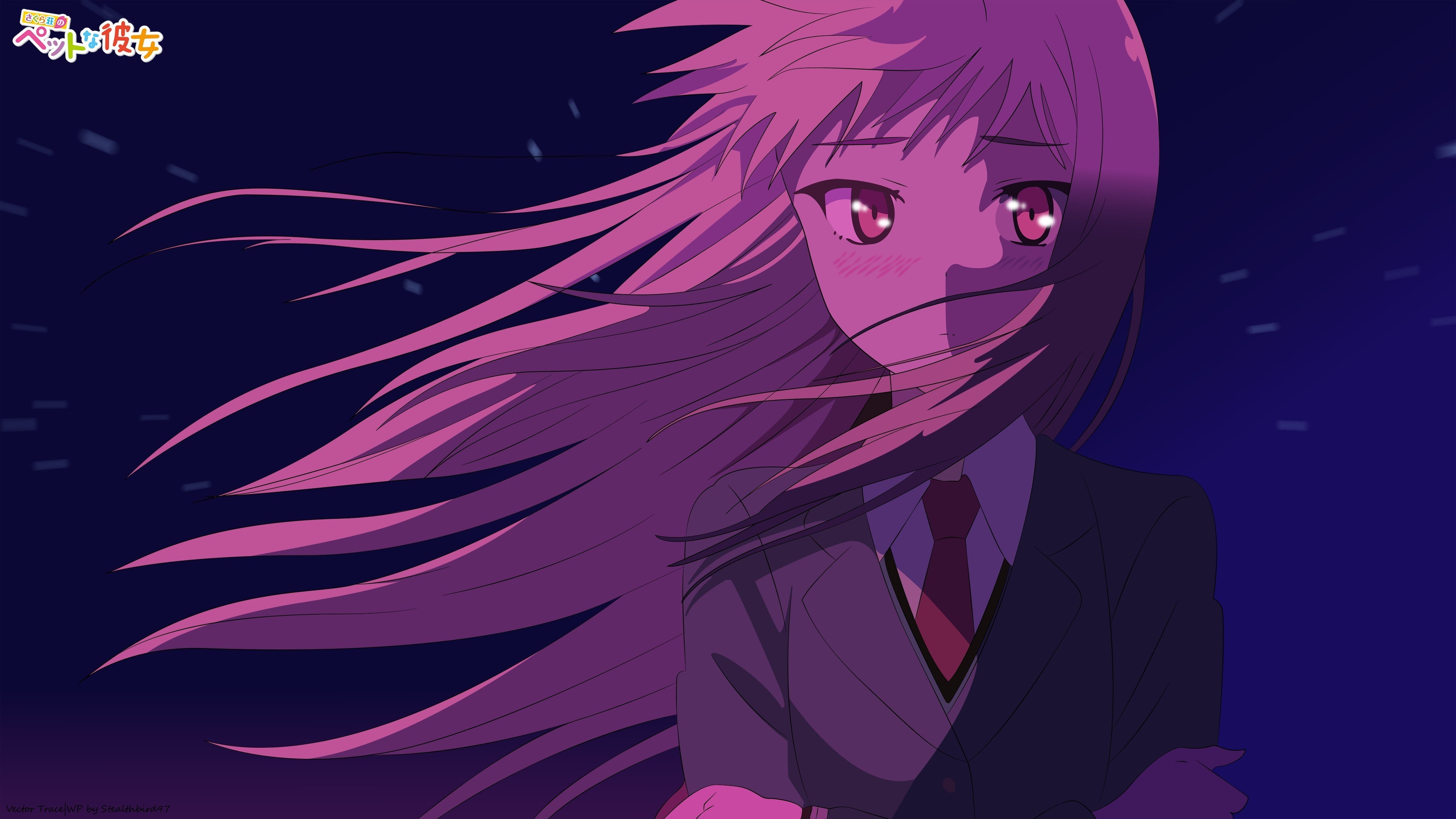 human face, adult, young women, Sakurasou no Pet na Kanojo, human body part, young adult, pattern, haired, anime girls, hairstyle, indoors, fashion, headshot, HD Wallpaper