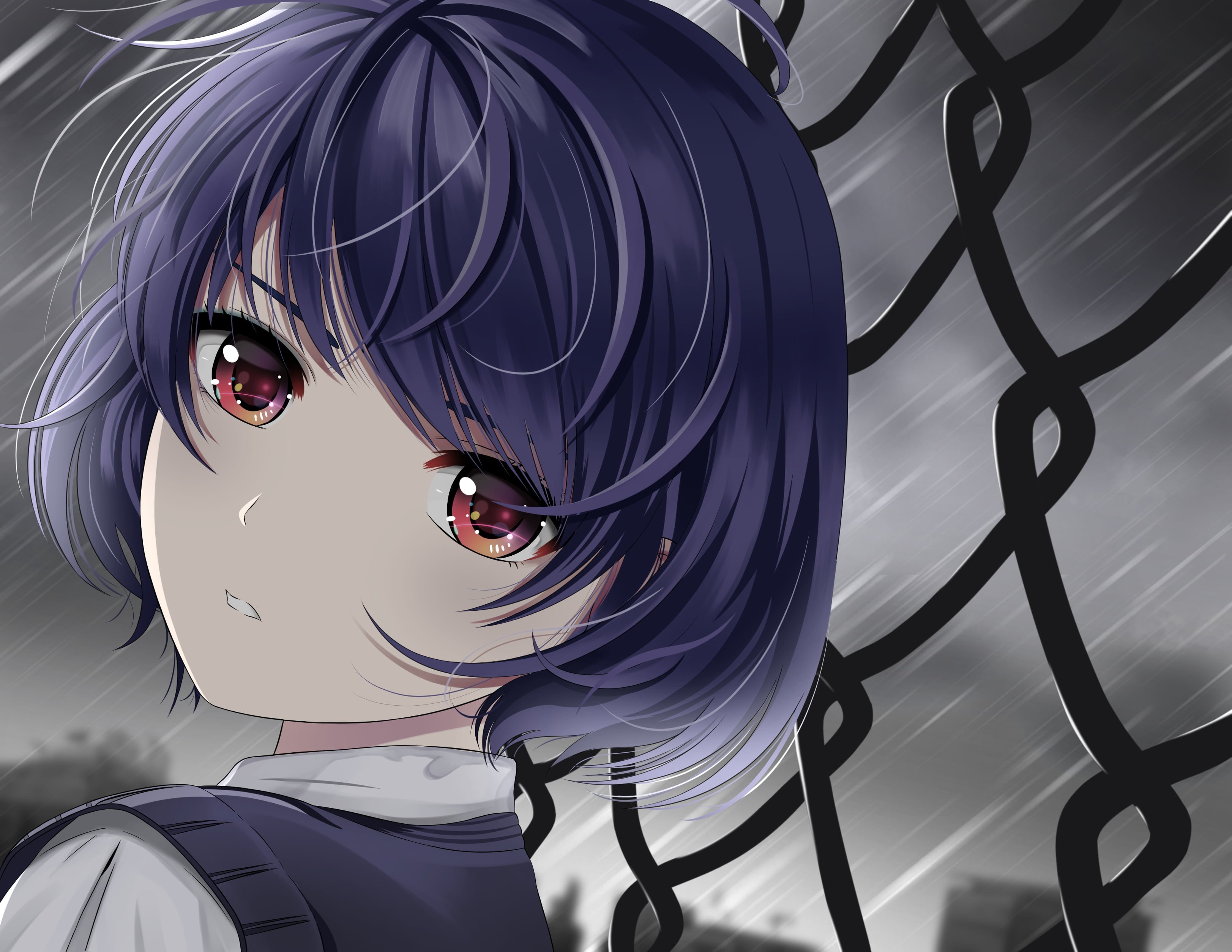 Domestic Girlfriend, 2K, Anime, Rui Tachibana, HD Wallpaper