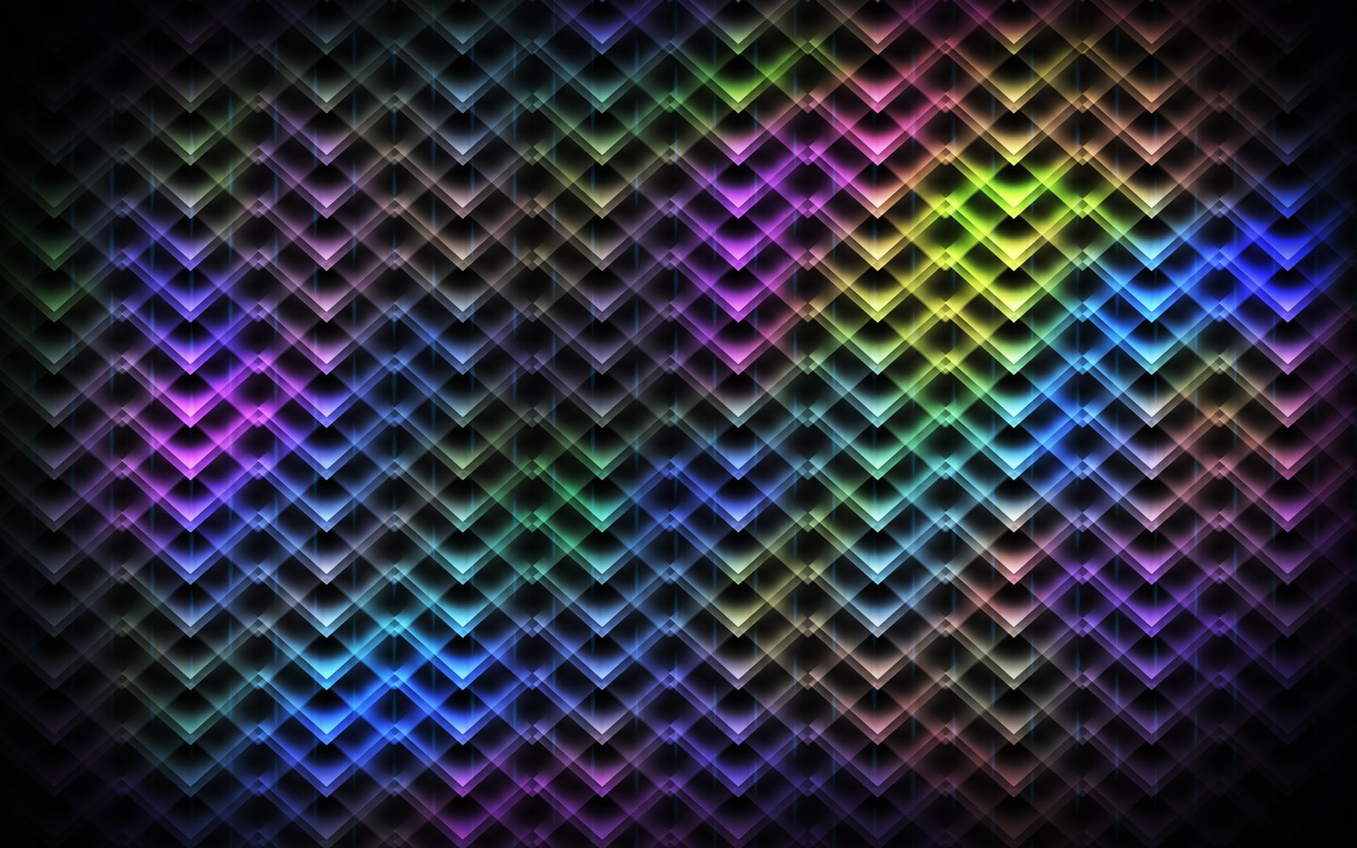 pattern, spectrum, colorful, abstract, 1080P, HD Wallpaper