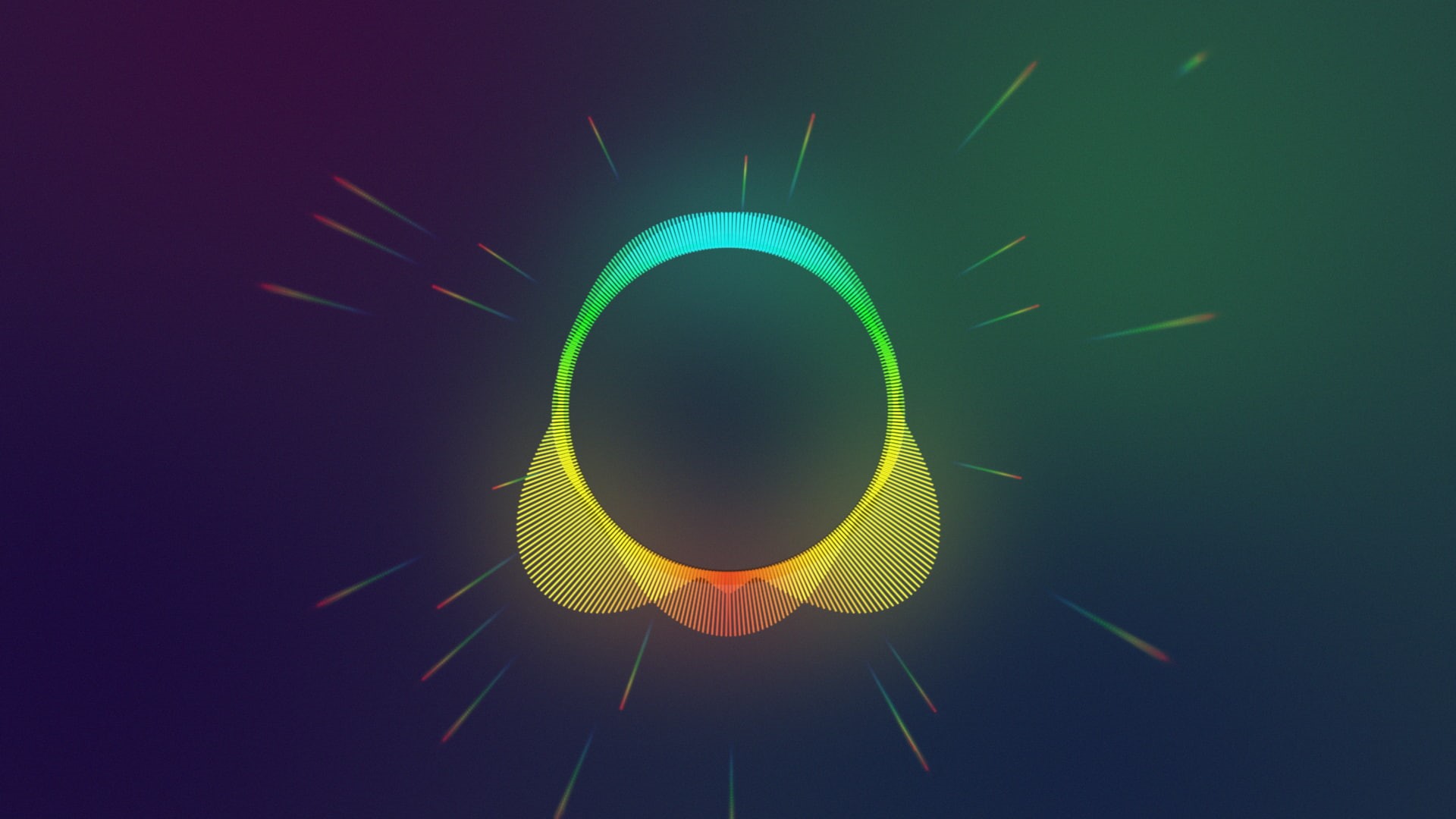 pattern, psychedelic, multi colored, technology, glowing, studio shot, night, digital composite, abstract, 1080P, spectrum, light - natural phenomenon, HD Wallpaper