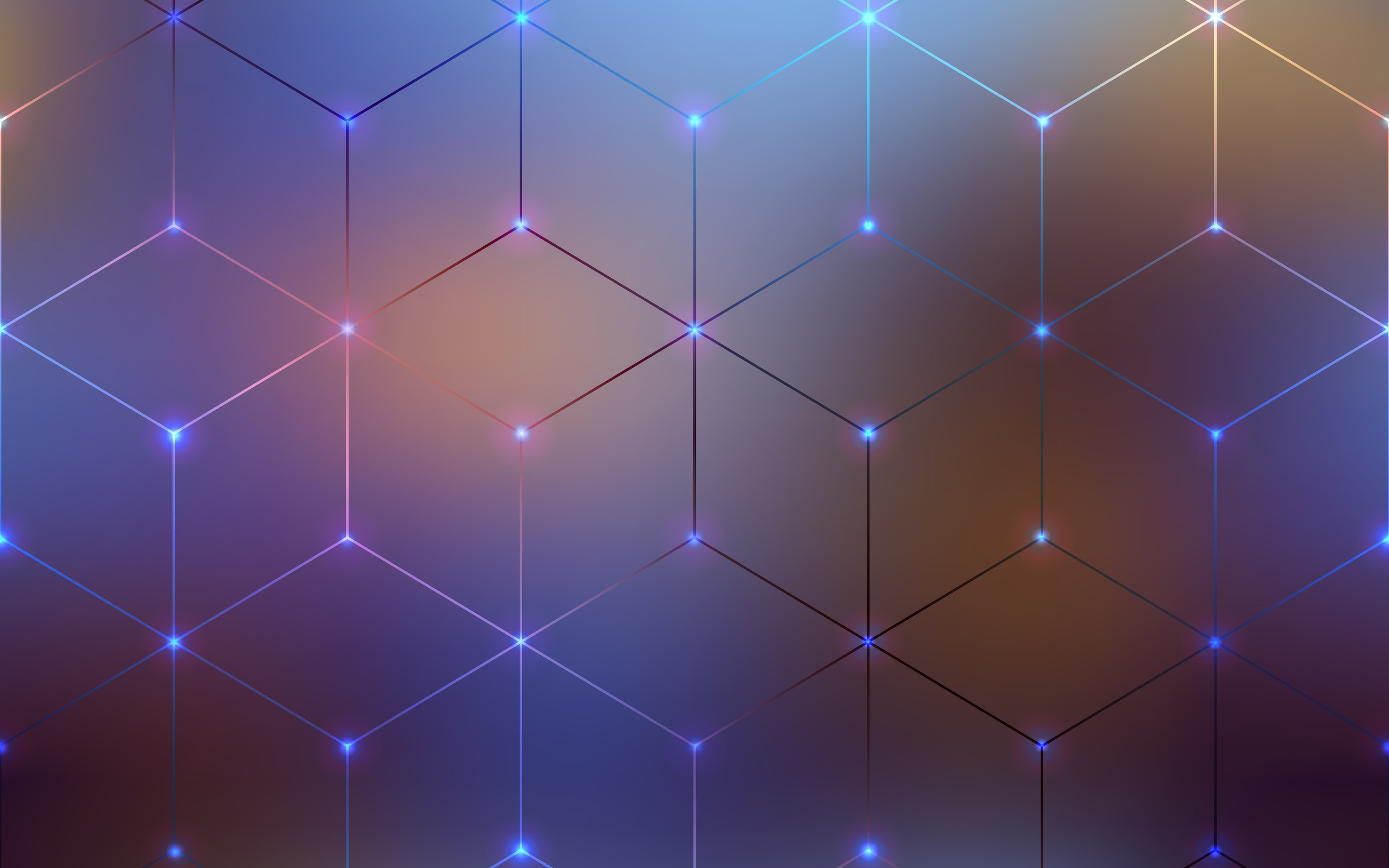 constellation, artwork, Spectrum, Electromagnetic, 4K, cube, Blur background, 4K, HD Wallpaper