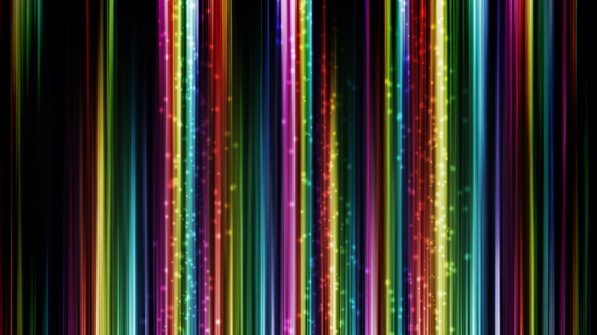 spectrum, colorful, lines, digital art, abstract, 1080P, HD Wallpaper