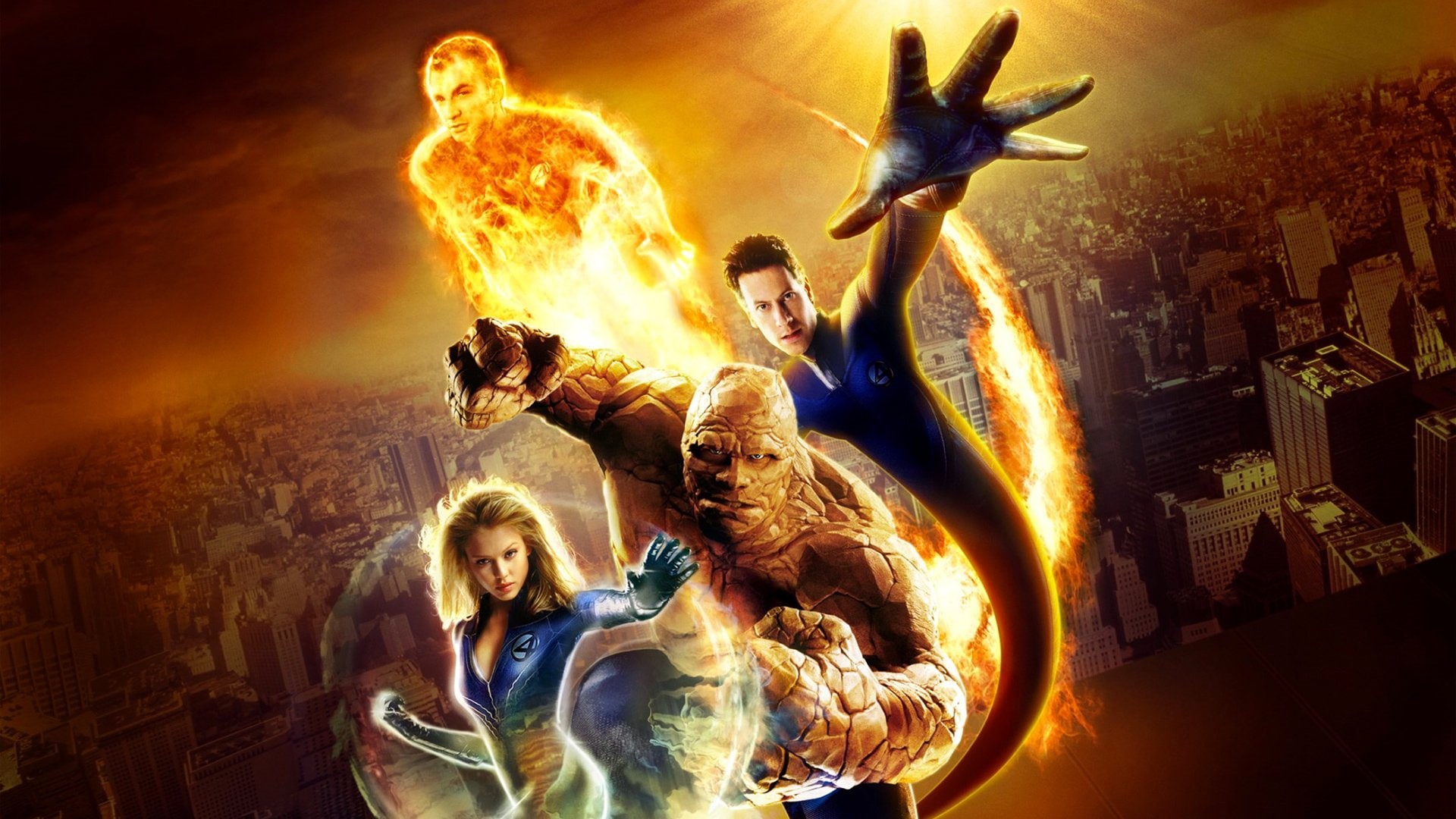 1080P, Thing (Marvel Comics), Fantastic Four, Movie, HD Wallpaper