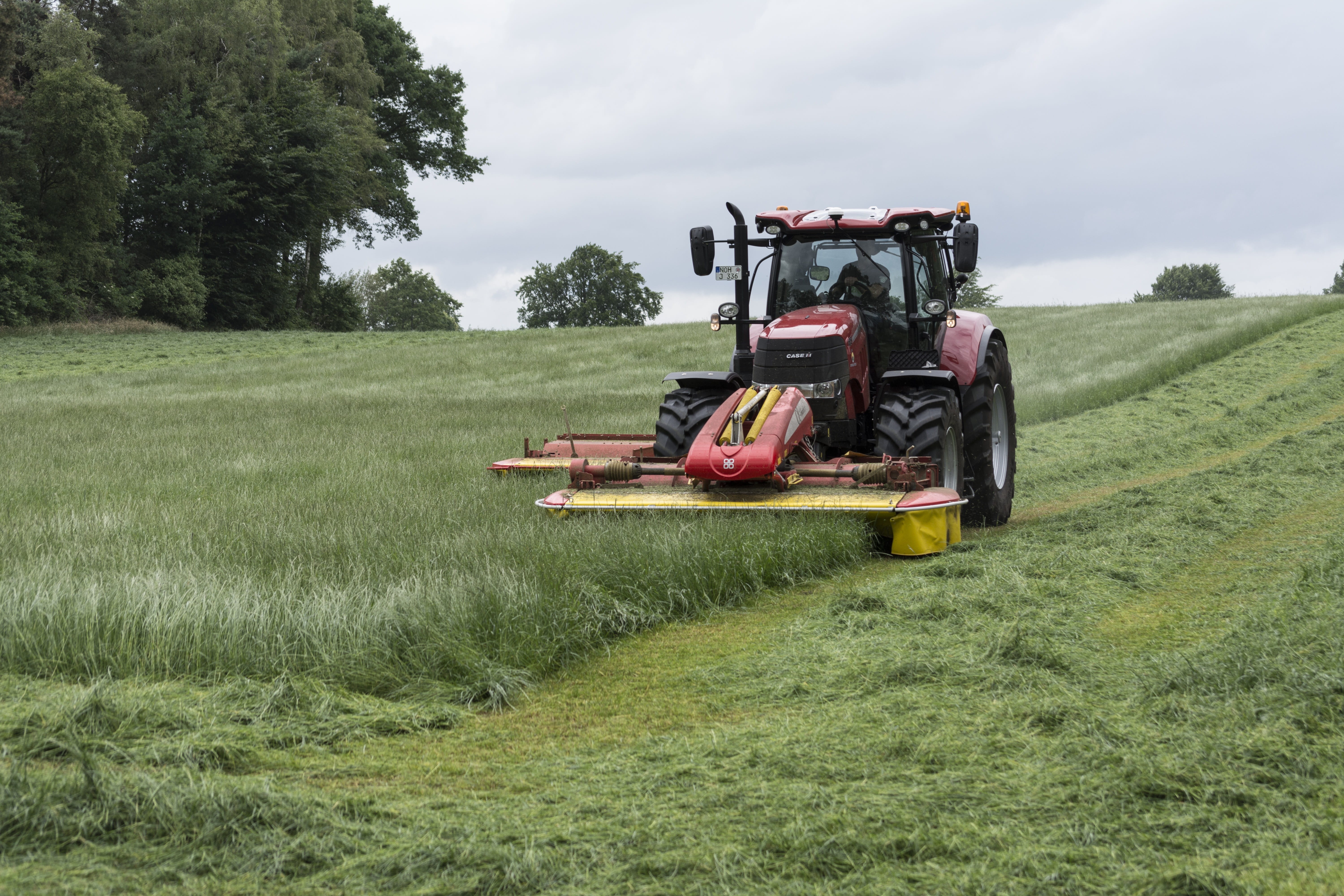 crop, harvest, landscape, equipment, Farmers, summer, agricultural vehicle, agricultural Machinery, transportation, red, land, haymaking, mow, Lawn Mowing, HD Wallpaper