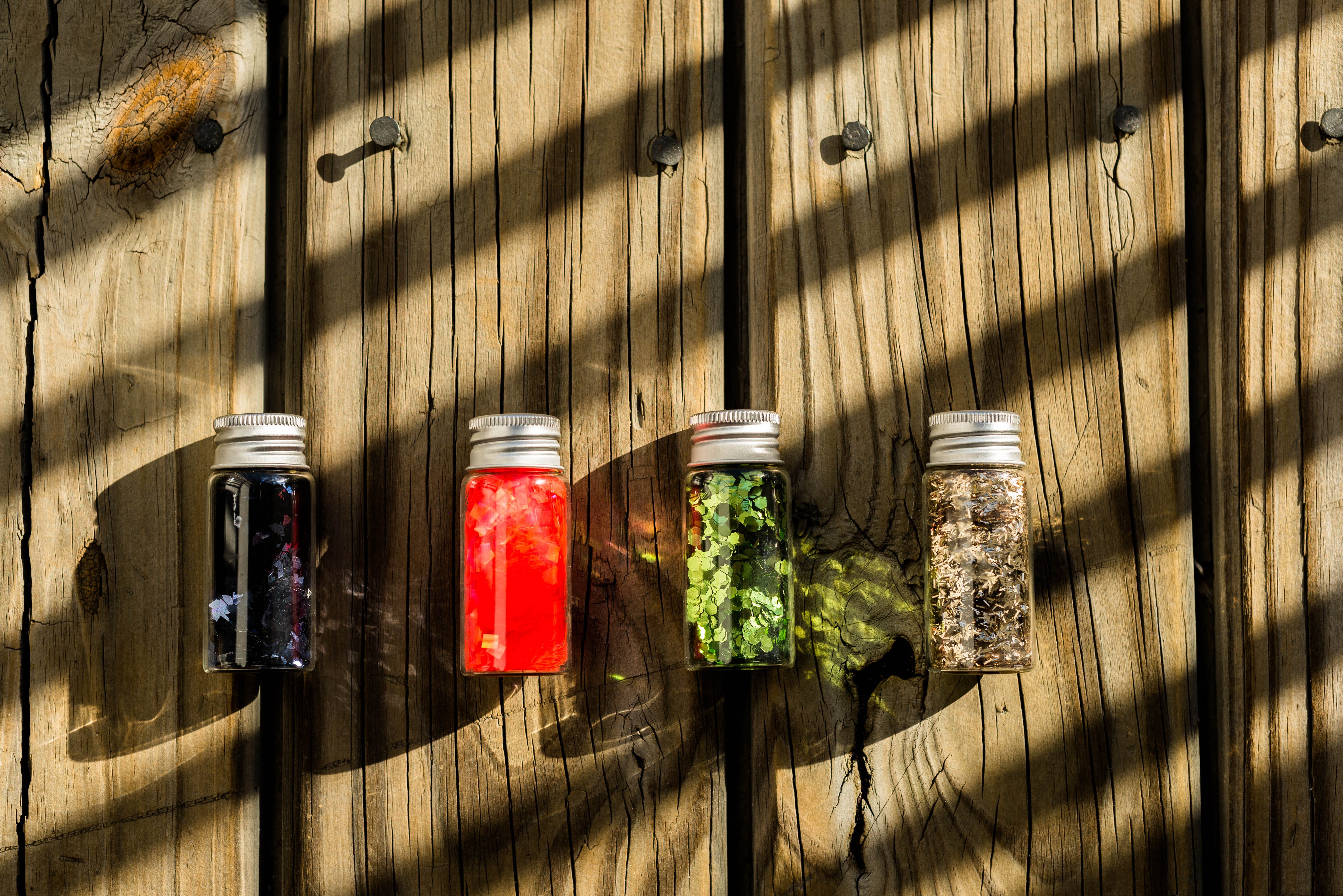 no people, choice, objects, wood - material, wooden, containers, still life, wood, several, variation, color, red, sunlight, table, colors, wall - building feature, HD Wallpaper
