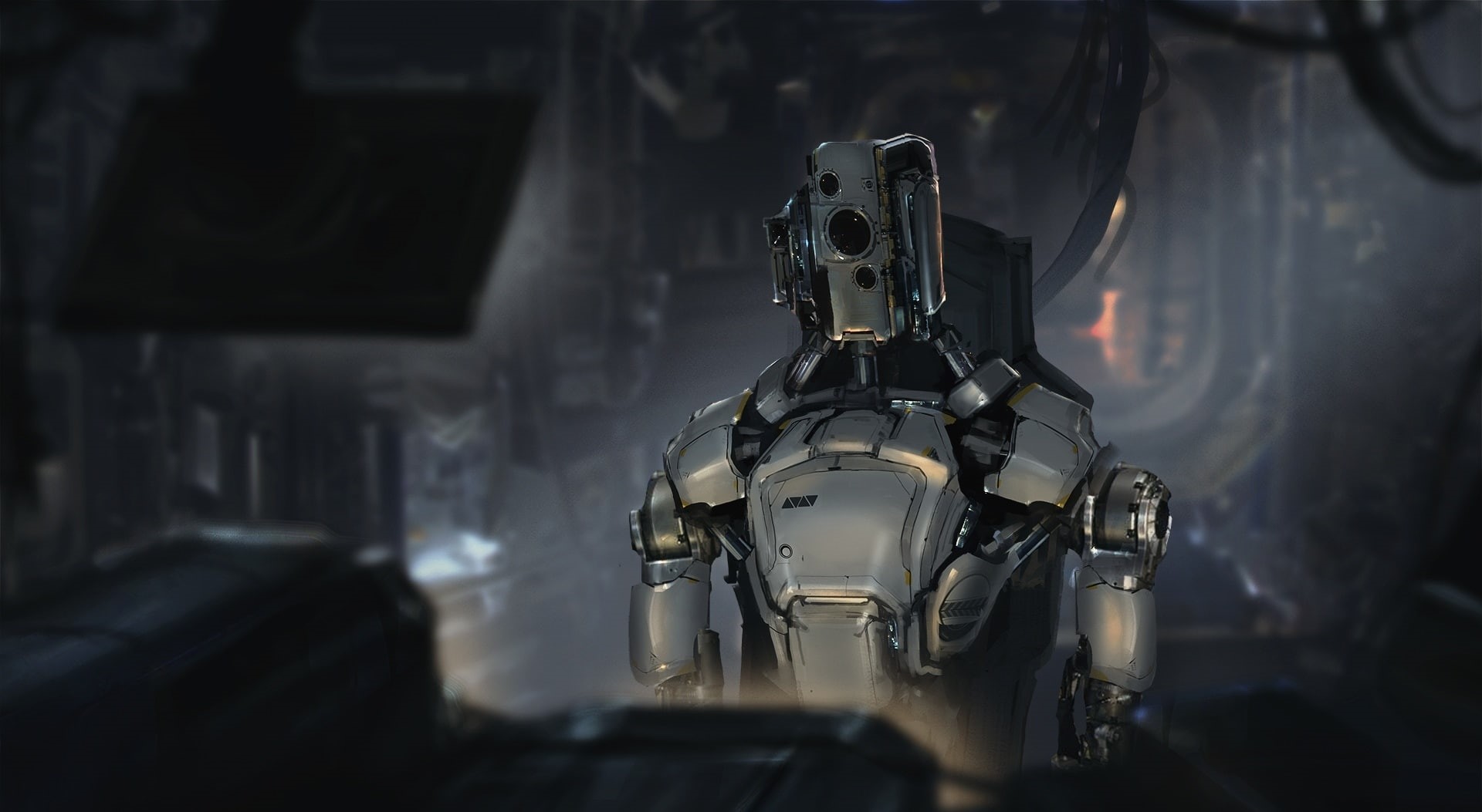 scifi, Other Games, Robot, IX-209, camera - photographic equipment, land vehicle, indoors, photography themes, sciencefiction, Games, no people, stationary, HD Wallpaper