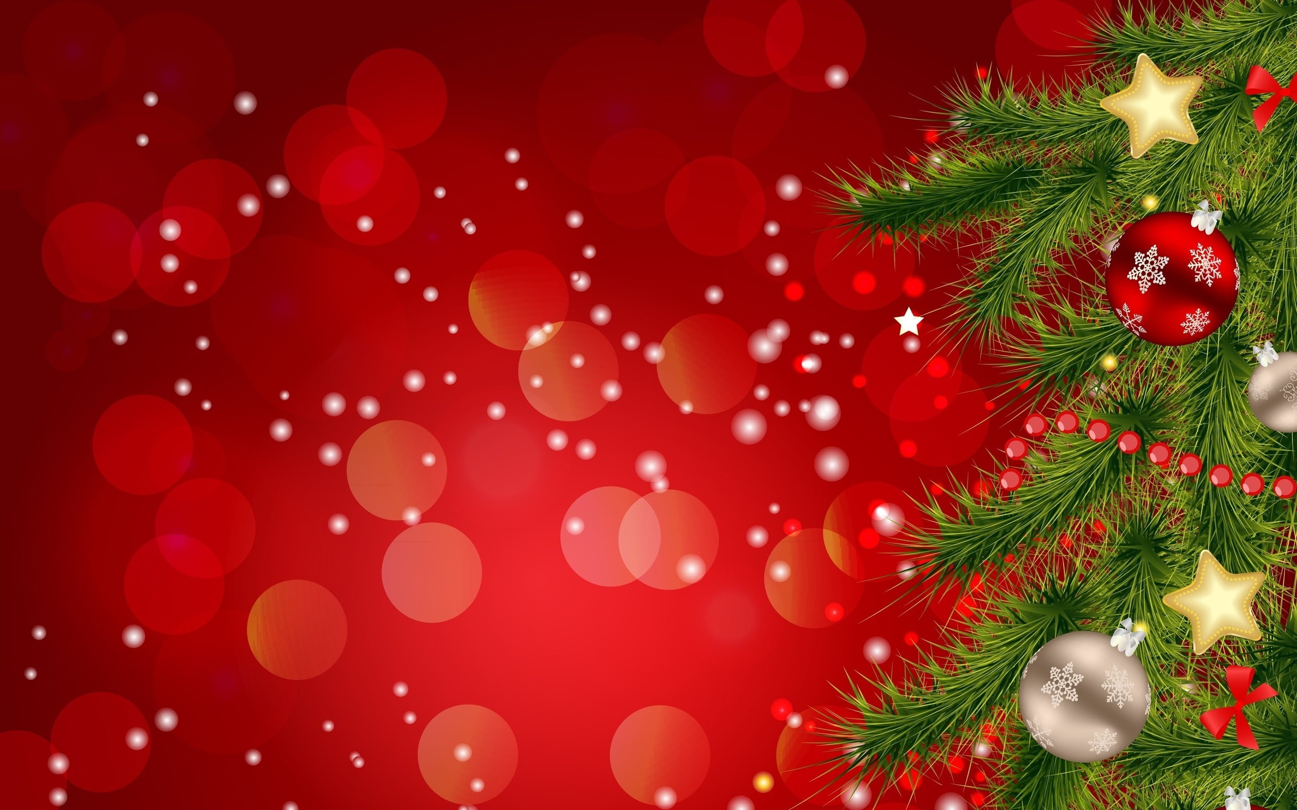 christmas ornament, New Year, illuminated, christmas, close-up, tree, fir tree, holiday, branch, pine tree, celebration, holiday - event, 2K, no people, HD Wallpaper