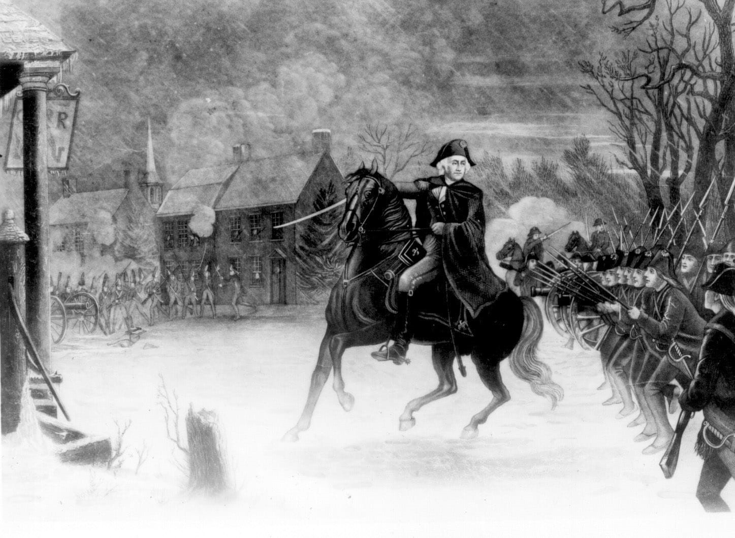 one person, horseback riding, George Washington, Battle of Trenton, motion, herbivorous, activity, United States, washington, arts And Entertainment, photos, HD Wallpaper