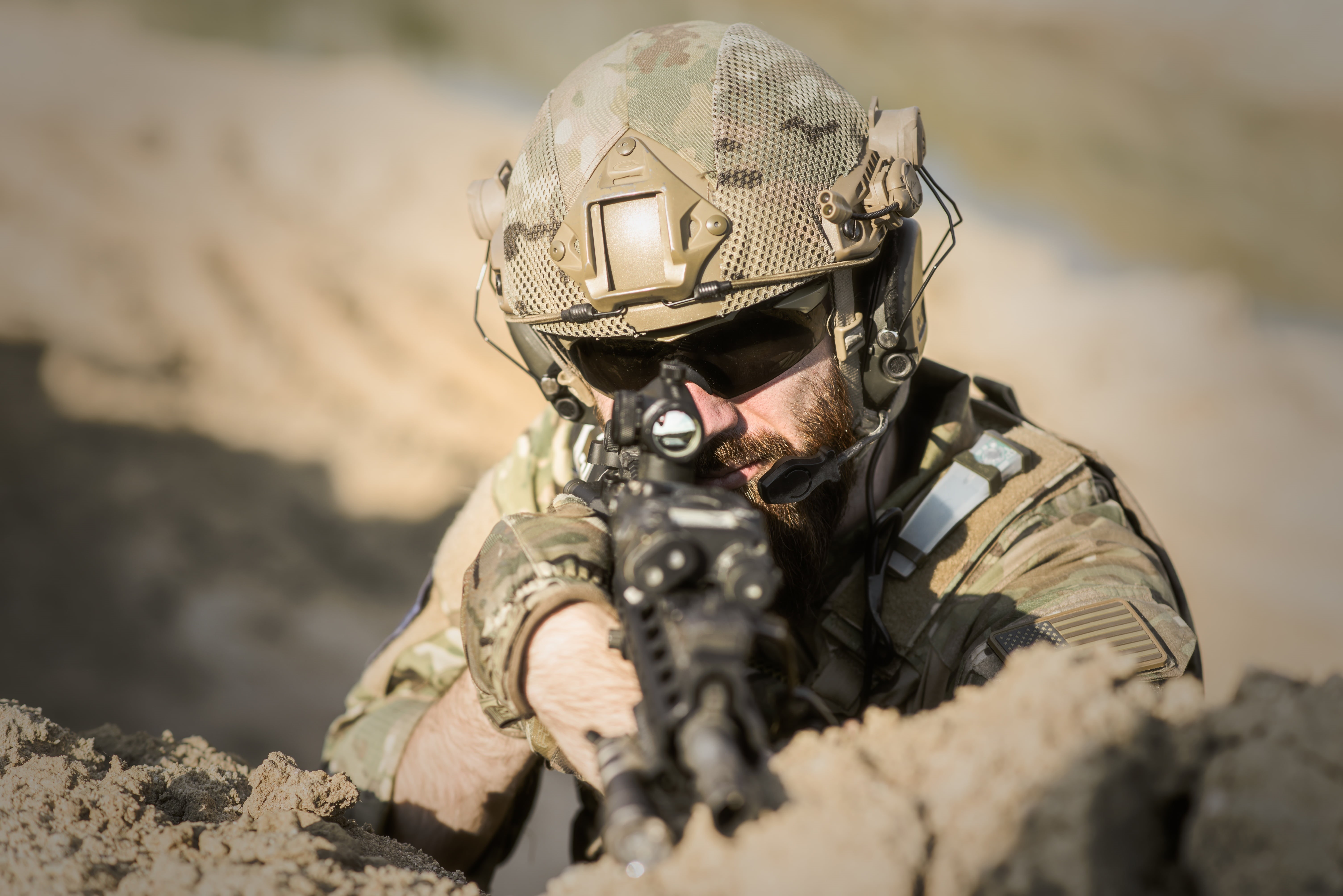 military uniform, person, body Armor, group, men, aggression, infantry, soldier, nATO, government, desert, conflict, strategy, army Soldier, weapon, army, HD Wallpaper