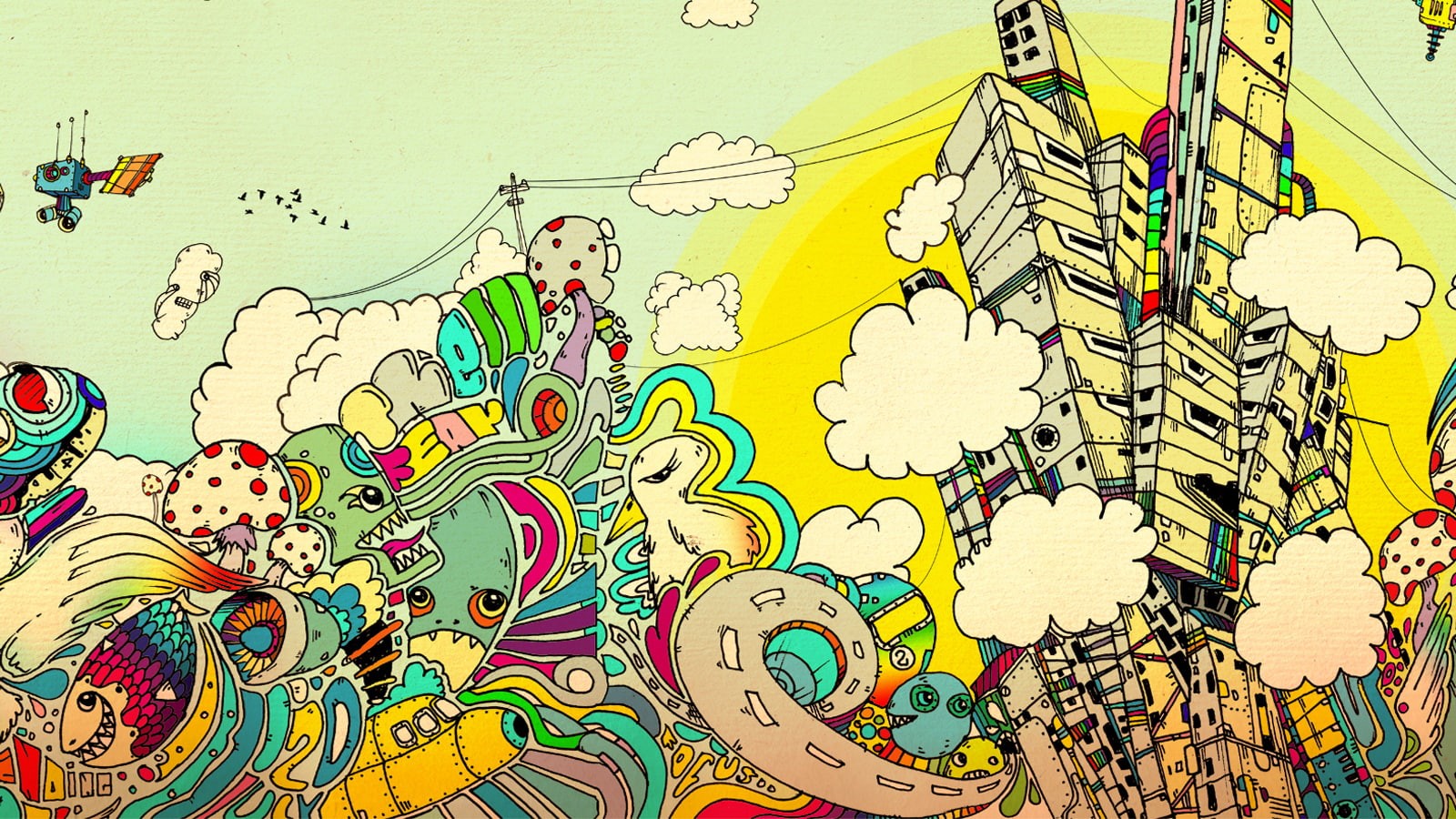 720P, matei, cartoon, apostolescu, HD Wallpaper