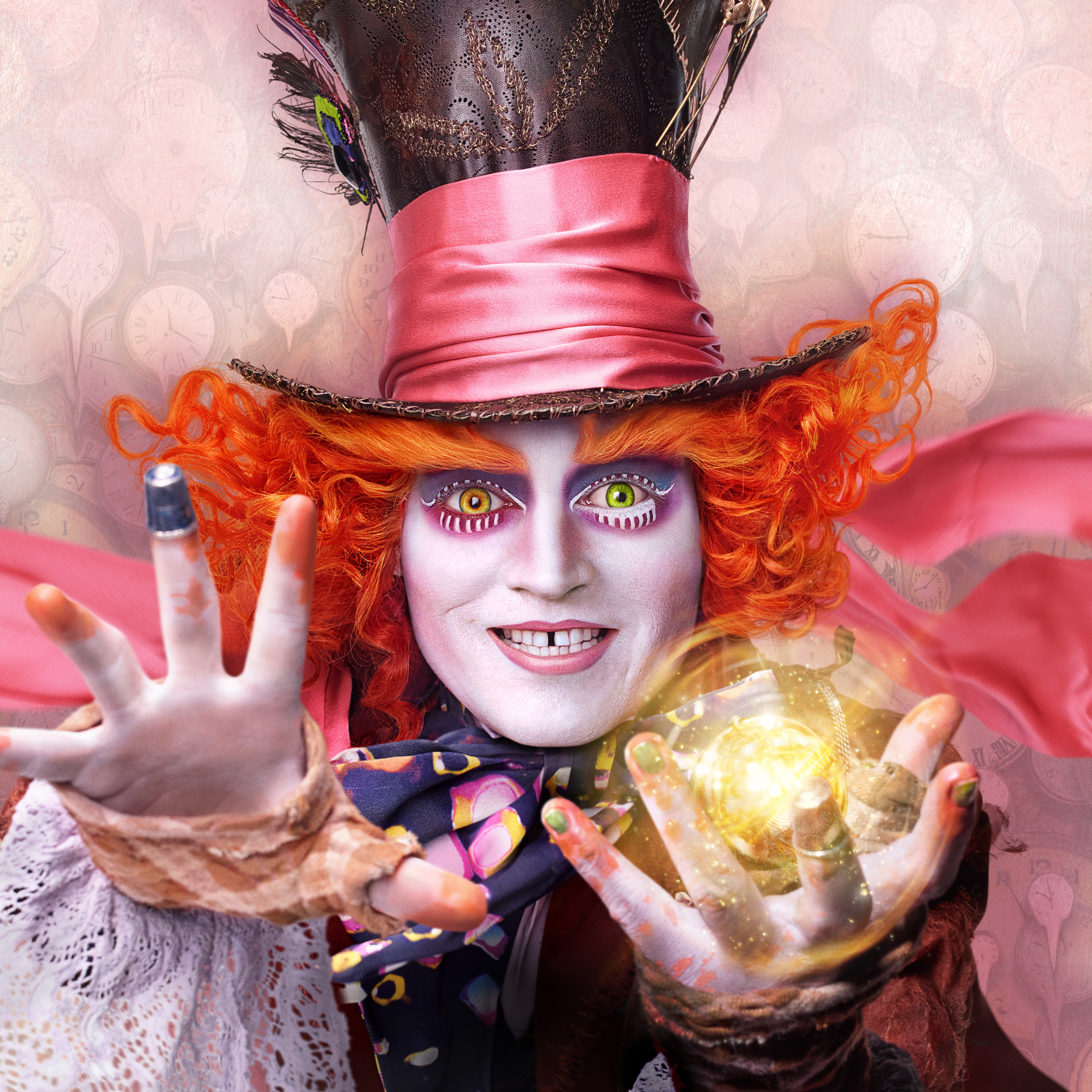 portrait, clothing, indoors, cultures, witch, adult, cheerful, beautiful woman, smiling, Alice Through the Looking Glass, humor, human Face, party - Social Event, Phone HD Wallpaper