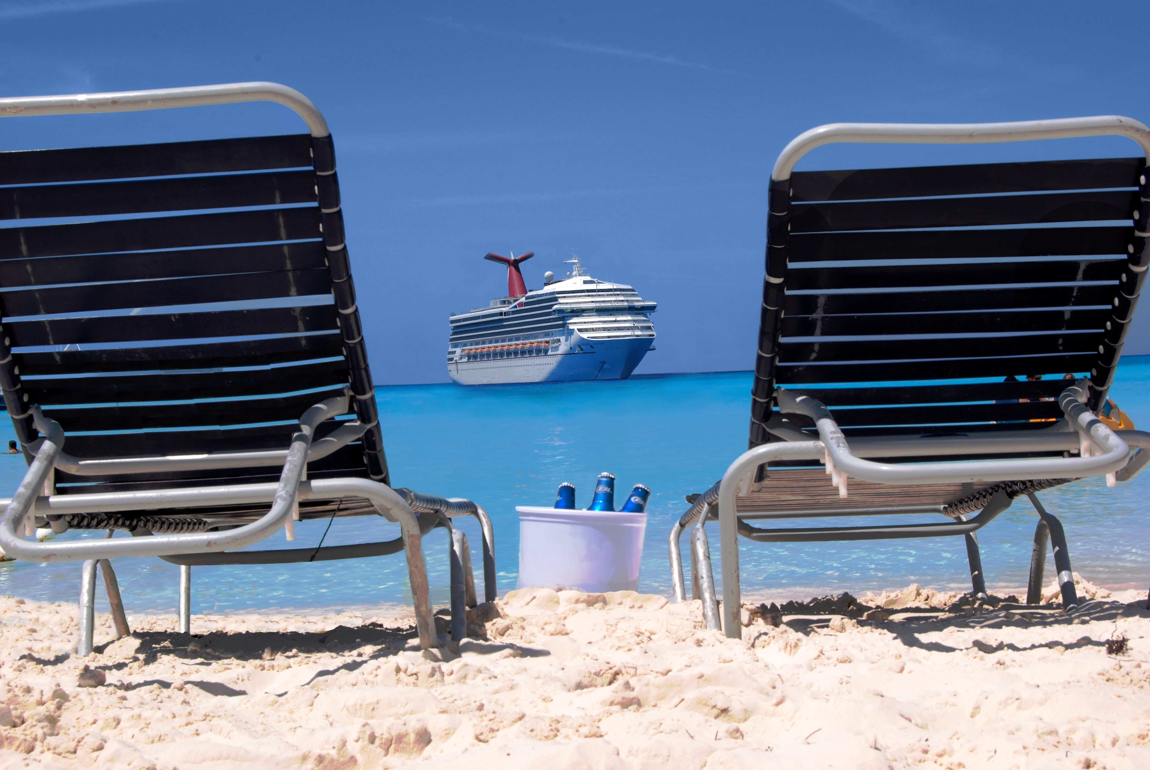 holiday, swimming, travel Destinations, vacation, cruise ship, body, mediterranean, nature, ship, sunlounger, lounges, no people, sea, outdoor chair, seat, HD Wallpaper