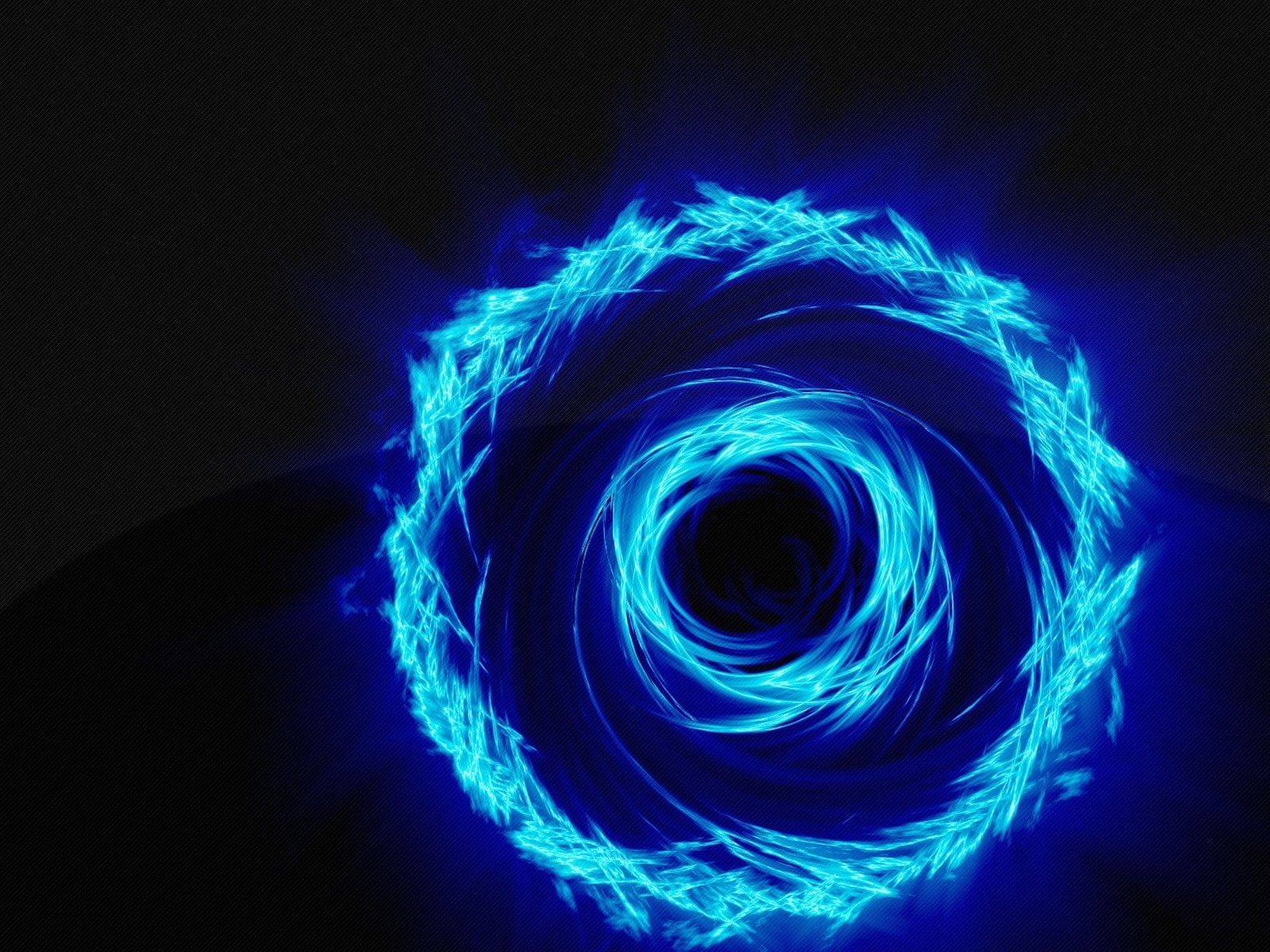 vortex, blue, 720P, HD Wallpaper