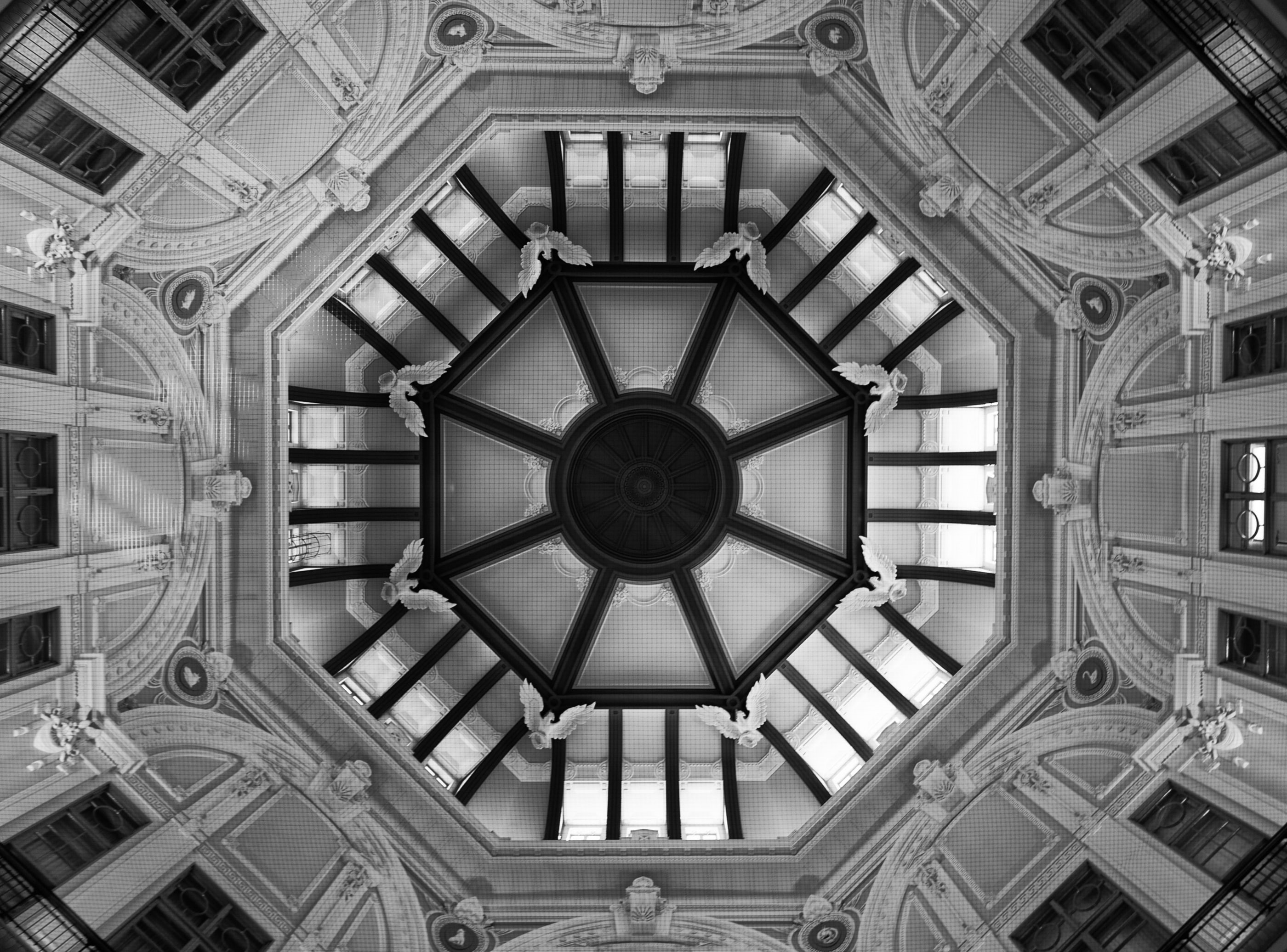 North, architectural column, geometric shape, building, marunouchi, Silver, blackandwhite, marunochi1chome, 1635mm, tokyostation, canon, no people, circle, HD Wallpaper
