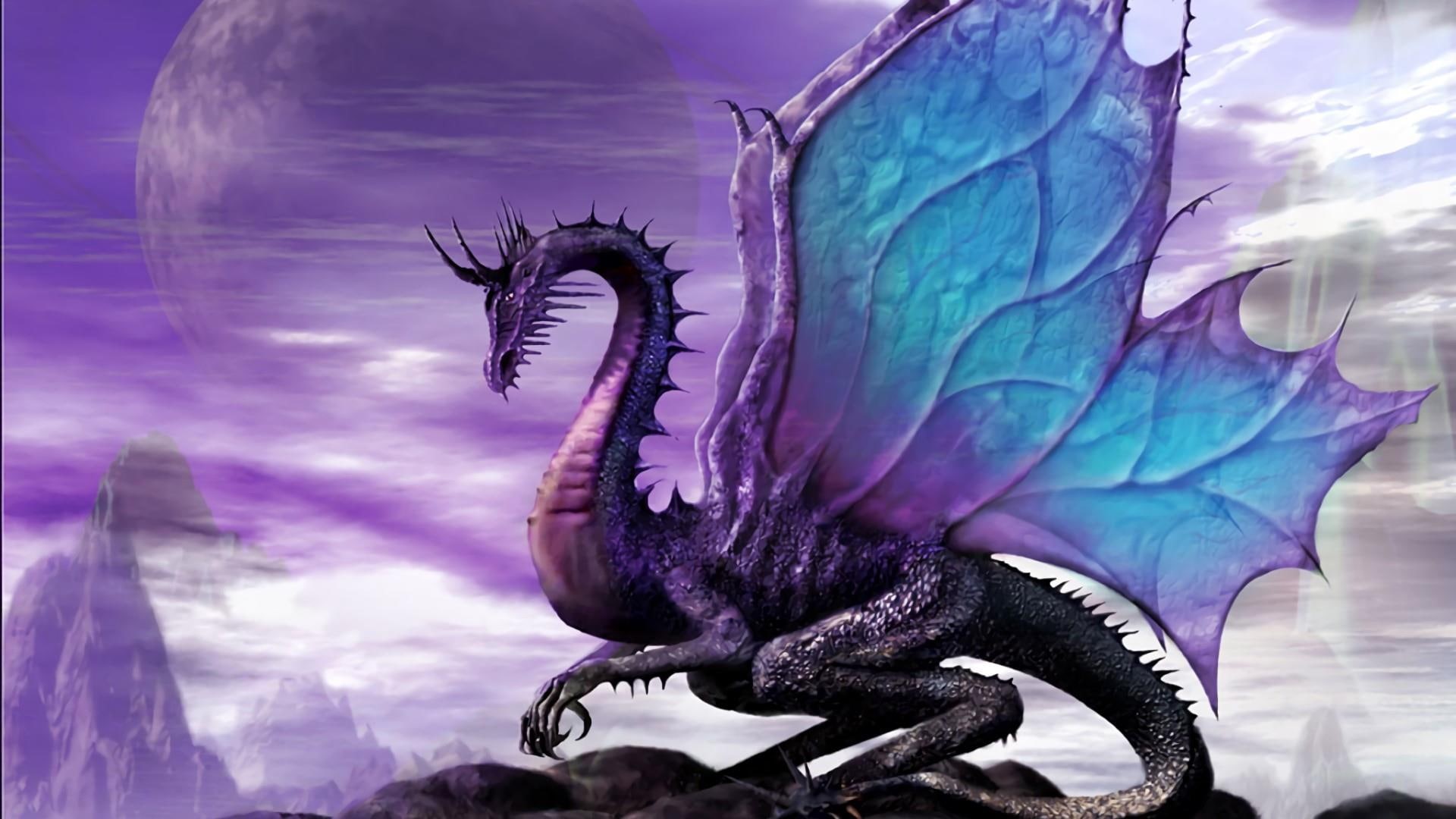 artwork, cool, artistic, 1080P, dragon, art, epic, HD Wallpaper
