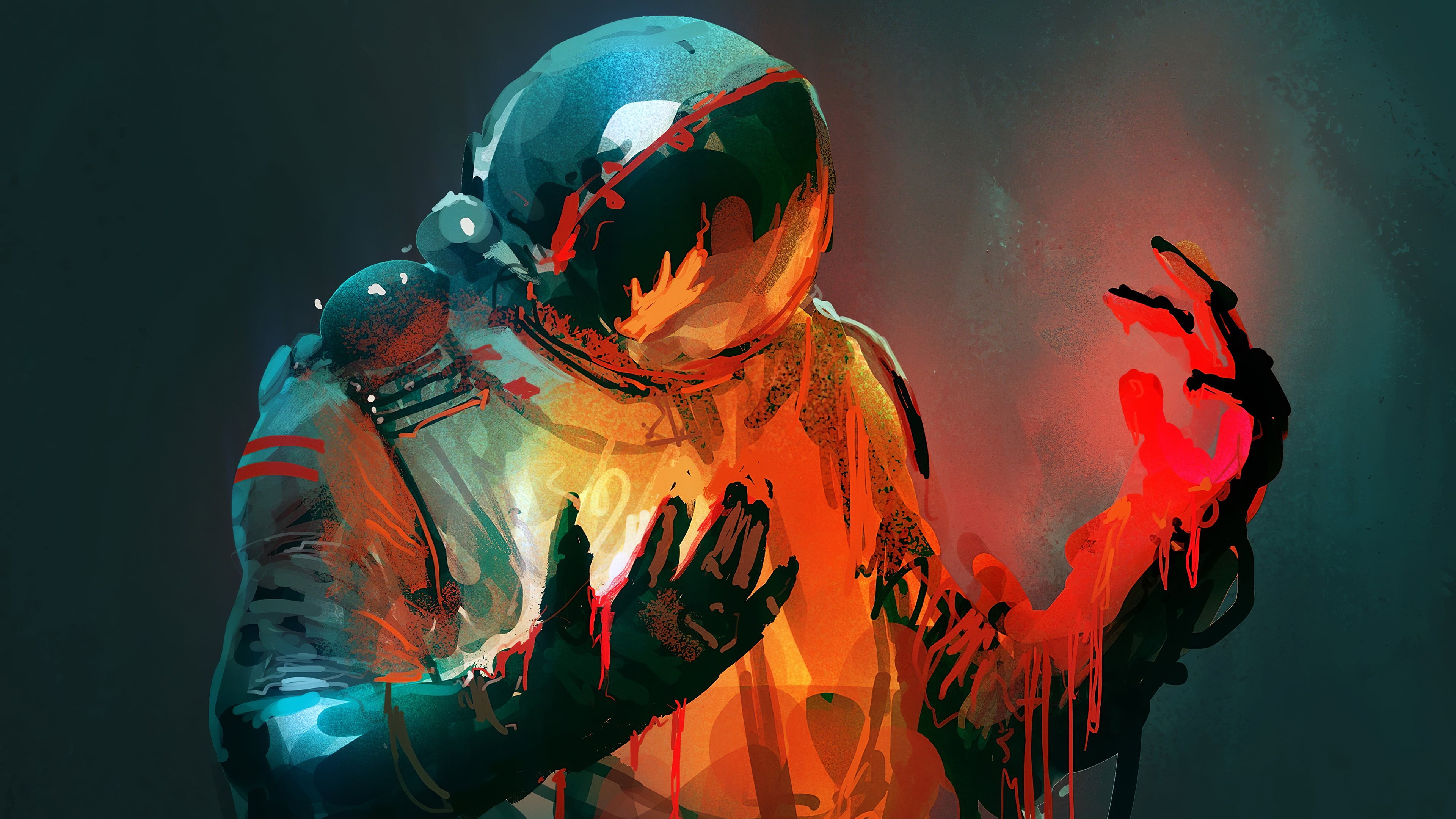 astronaut, 4K, spacesuit, Dead Astronauts, HD Wallpaper